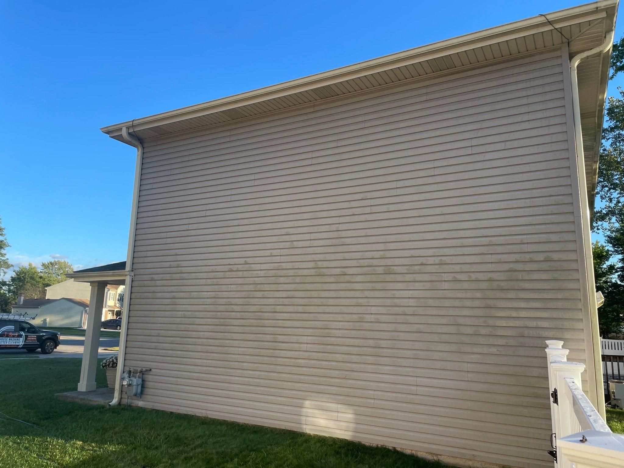 Home Softwash for J&J Power Washing and Gutter Cleaning in Geneva, IL