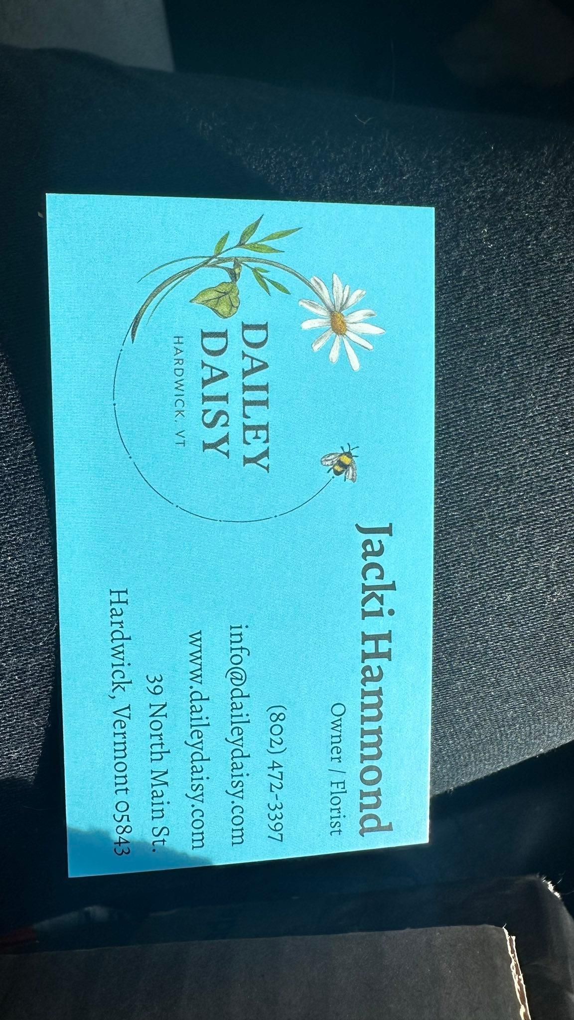  for The Dailey Daisy in Hardwick, VT