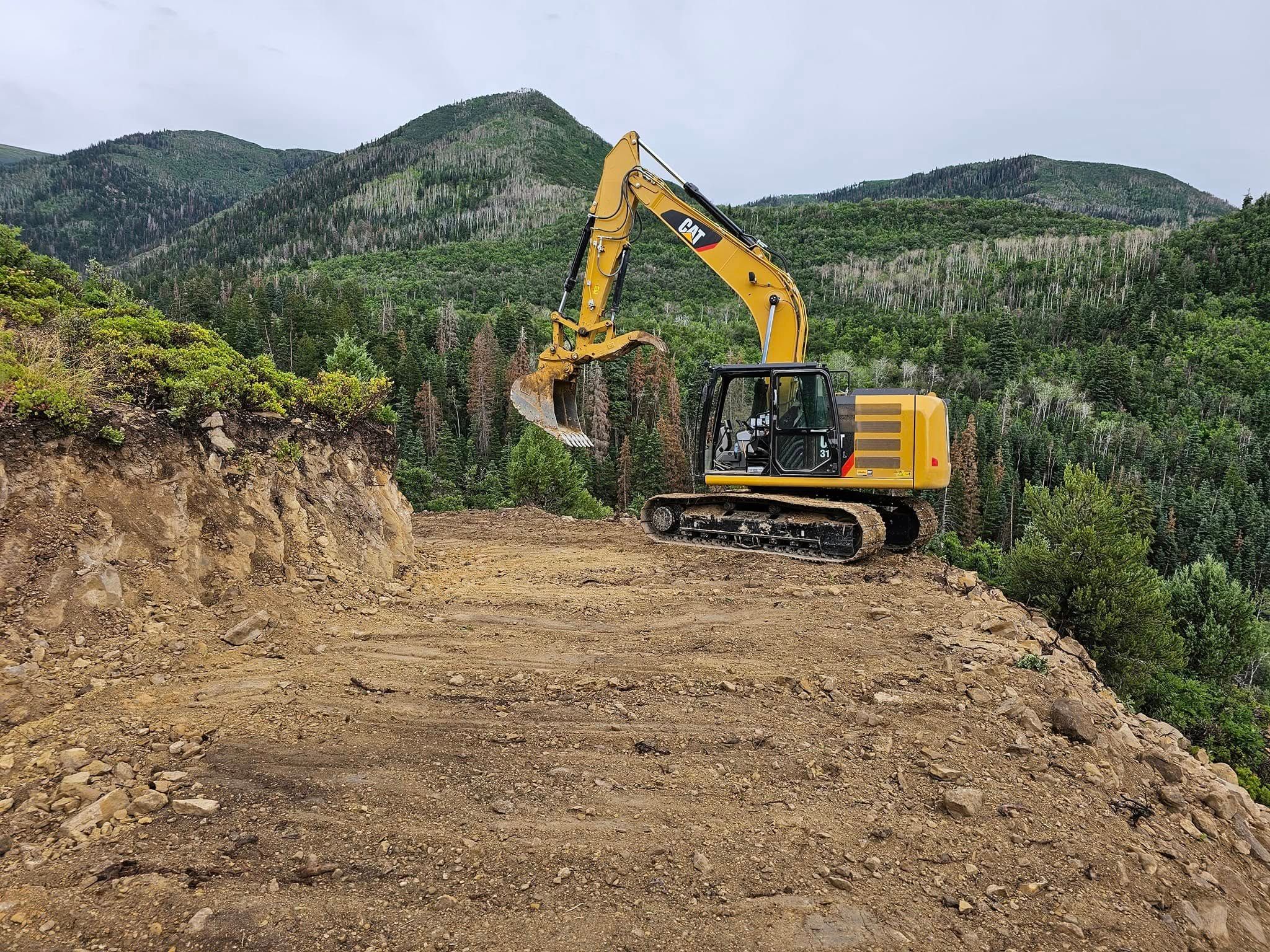 Excavating for DL Dirtworks LLC in Ephraim, UT