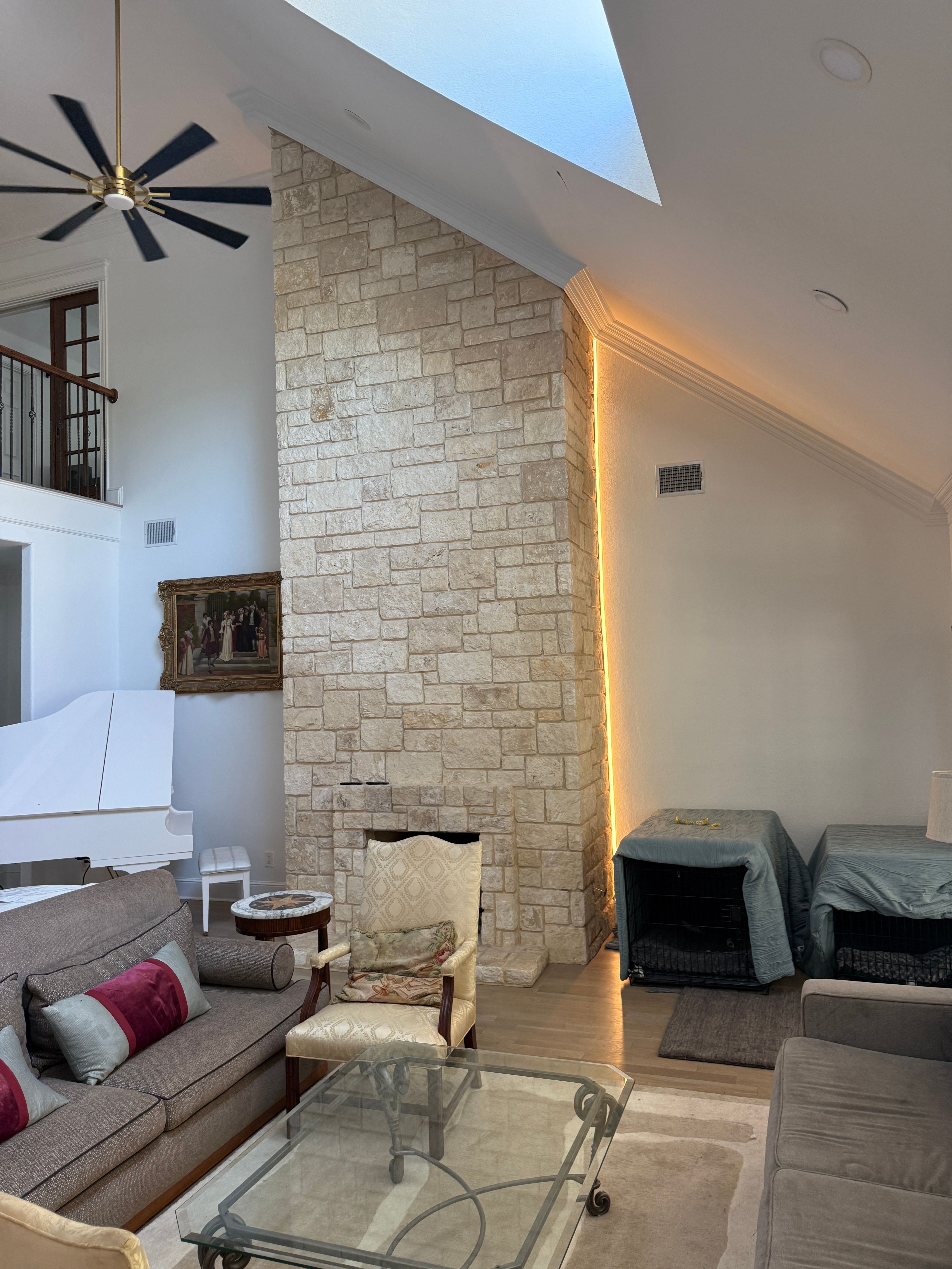 Indoor LED Strip Lighting for Light It Up AV and Turf in Keller, TX