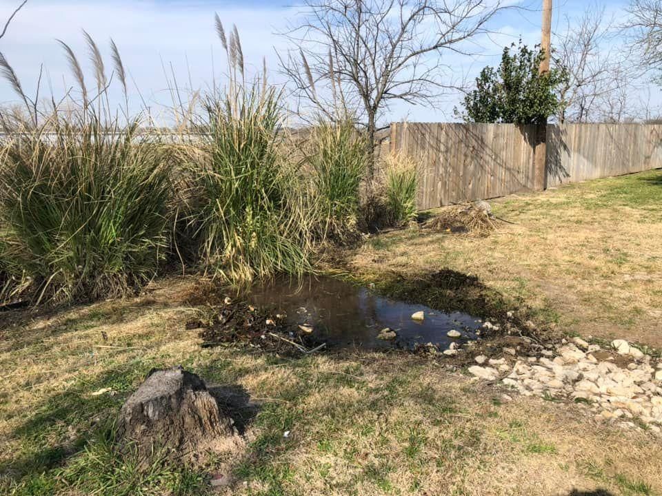 Mowing for Allen Lawn Care in Taylor, Texas