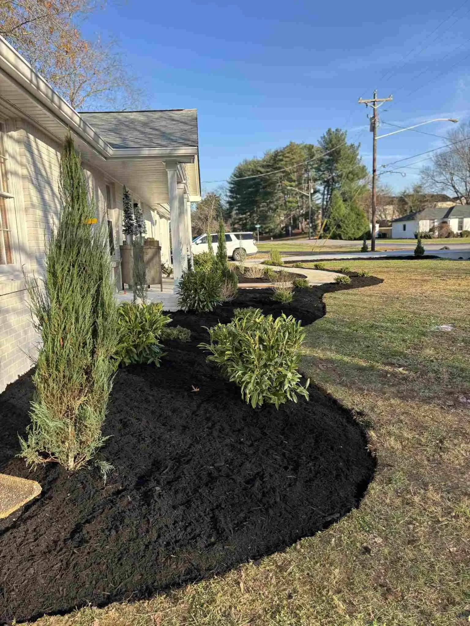 Landscaping for D&L Services LLC in Franklin, CT