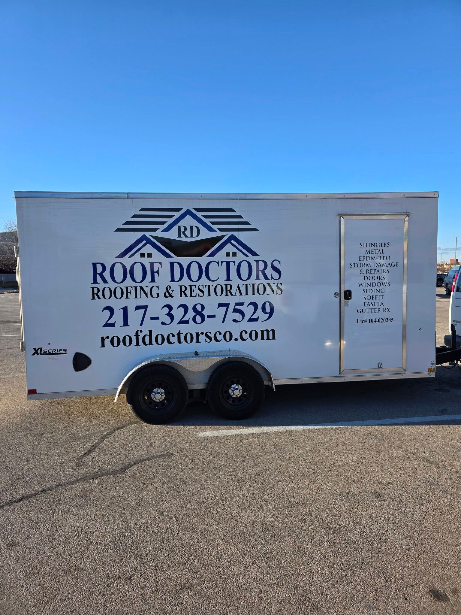 for Roof Doctors Roofing & Restorations LLC in Urbana, IL
