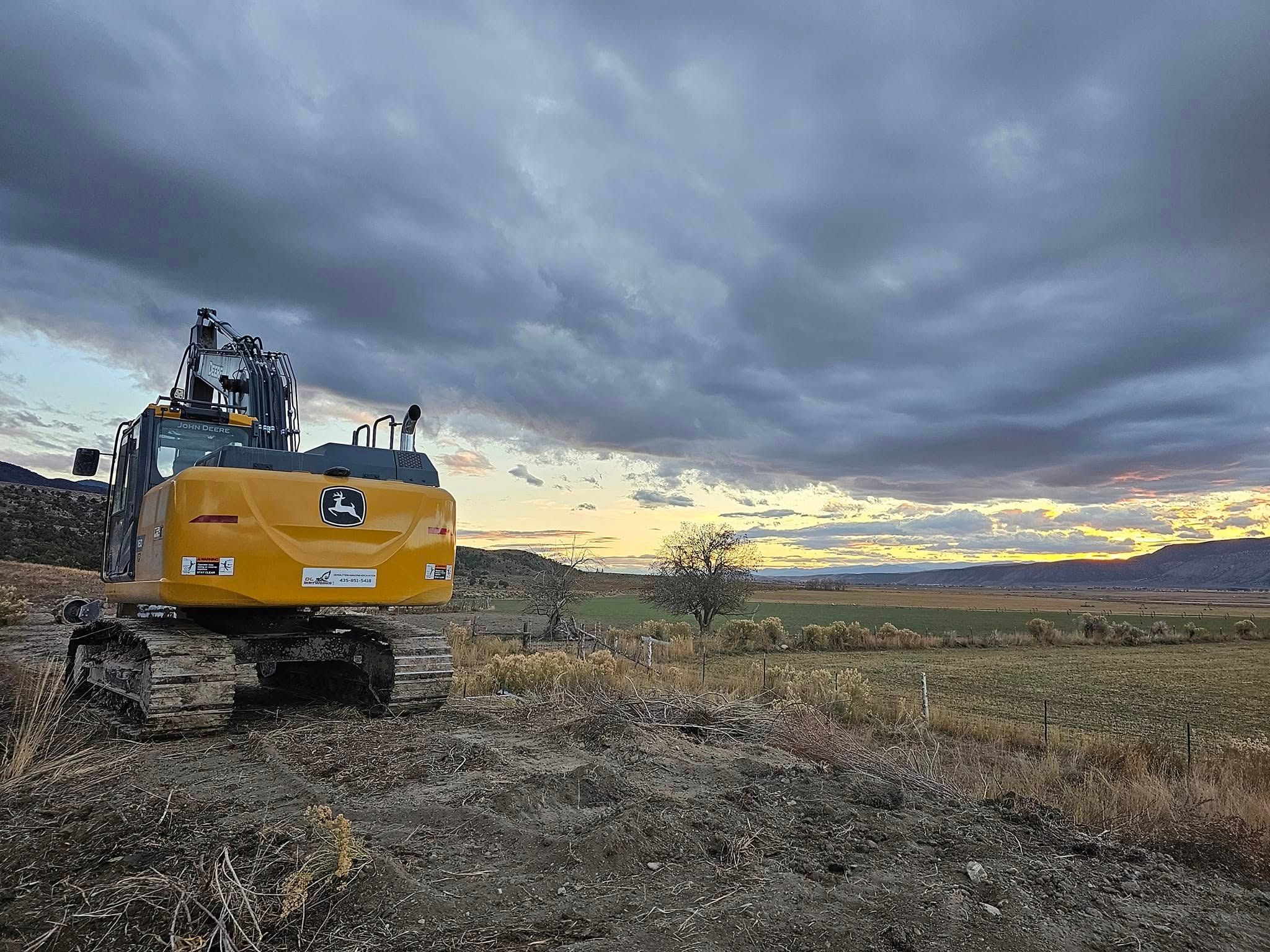Excavating for DL Dirtworks LLC in Ephraim, UT