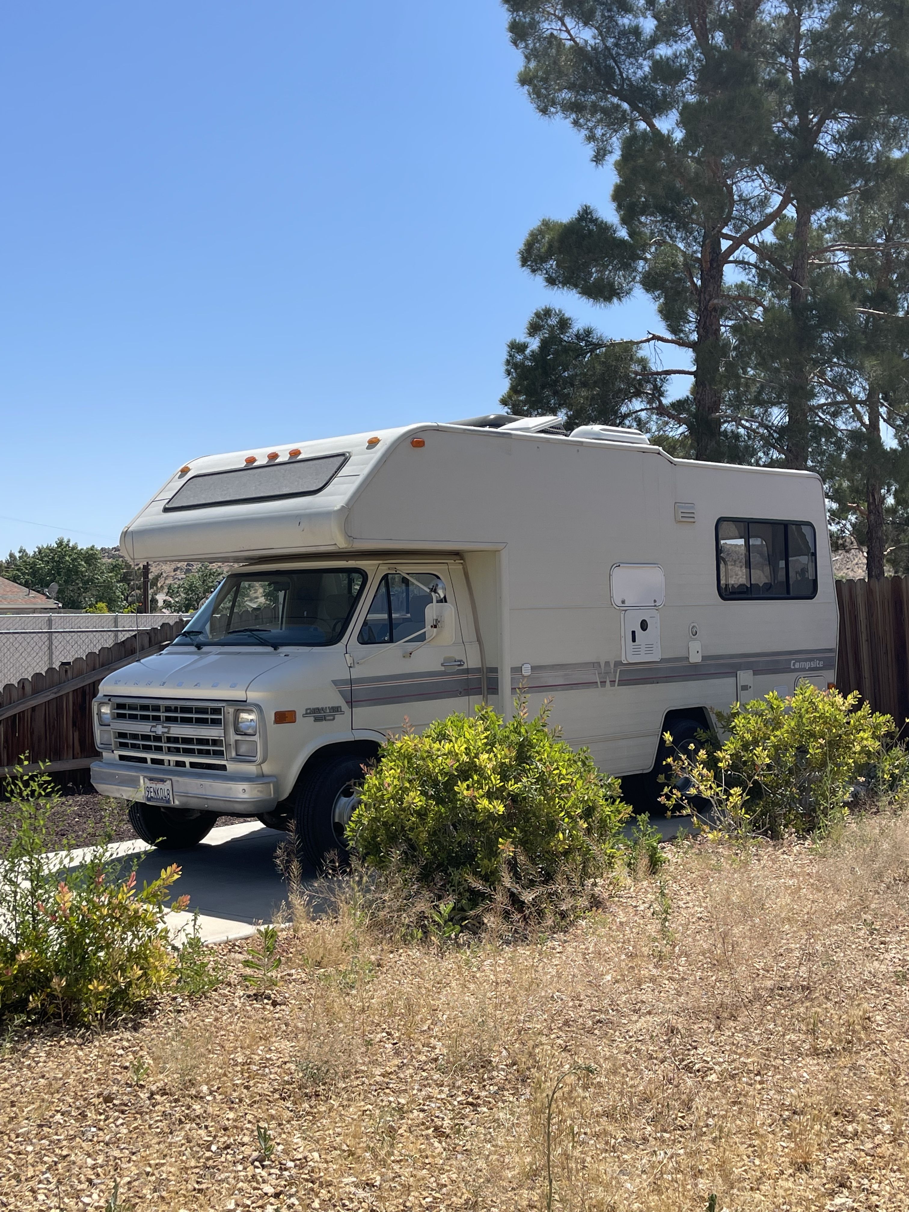 1987 Chevy Winnebago Class C for Mauka to Makai RV Renovations in Los Angeles, CA