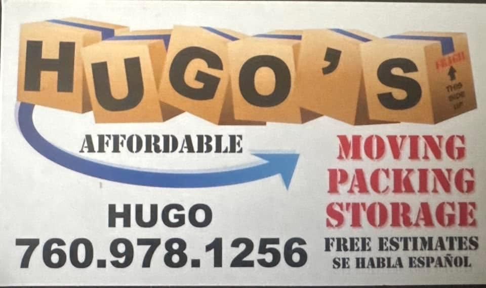  for Hugo’s Affordable Moving Labor in San Diego, CA