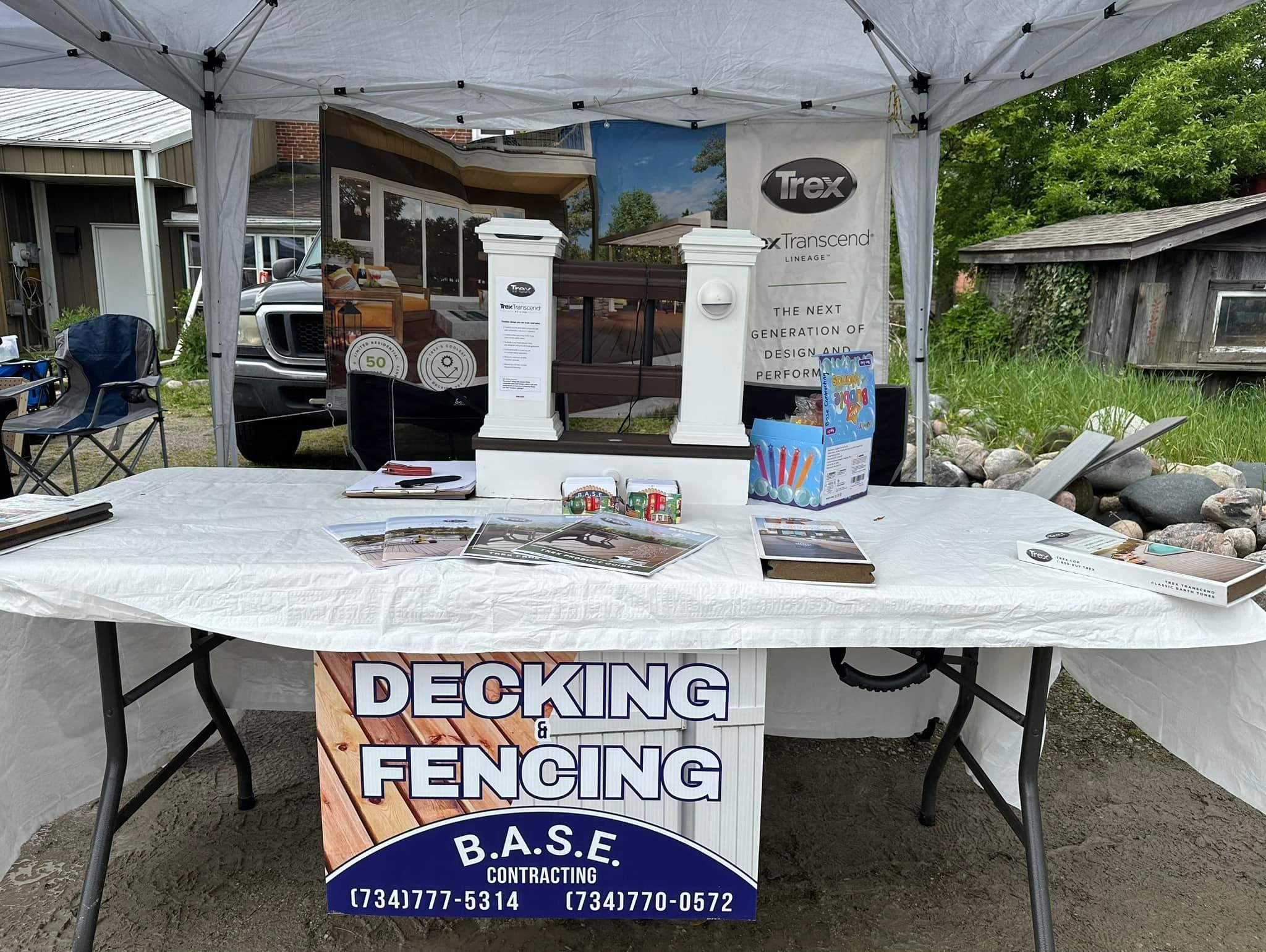 Deck & Patio Installation for BASE Contracting in Dundee,  MI