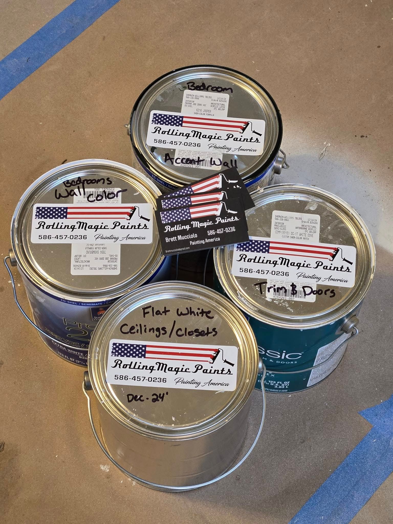  for Rolling Magic Paints in Washington, MI