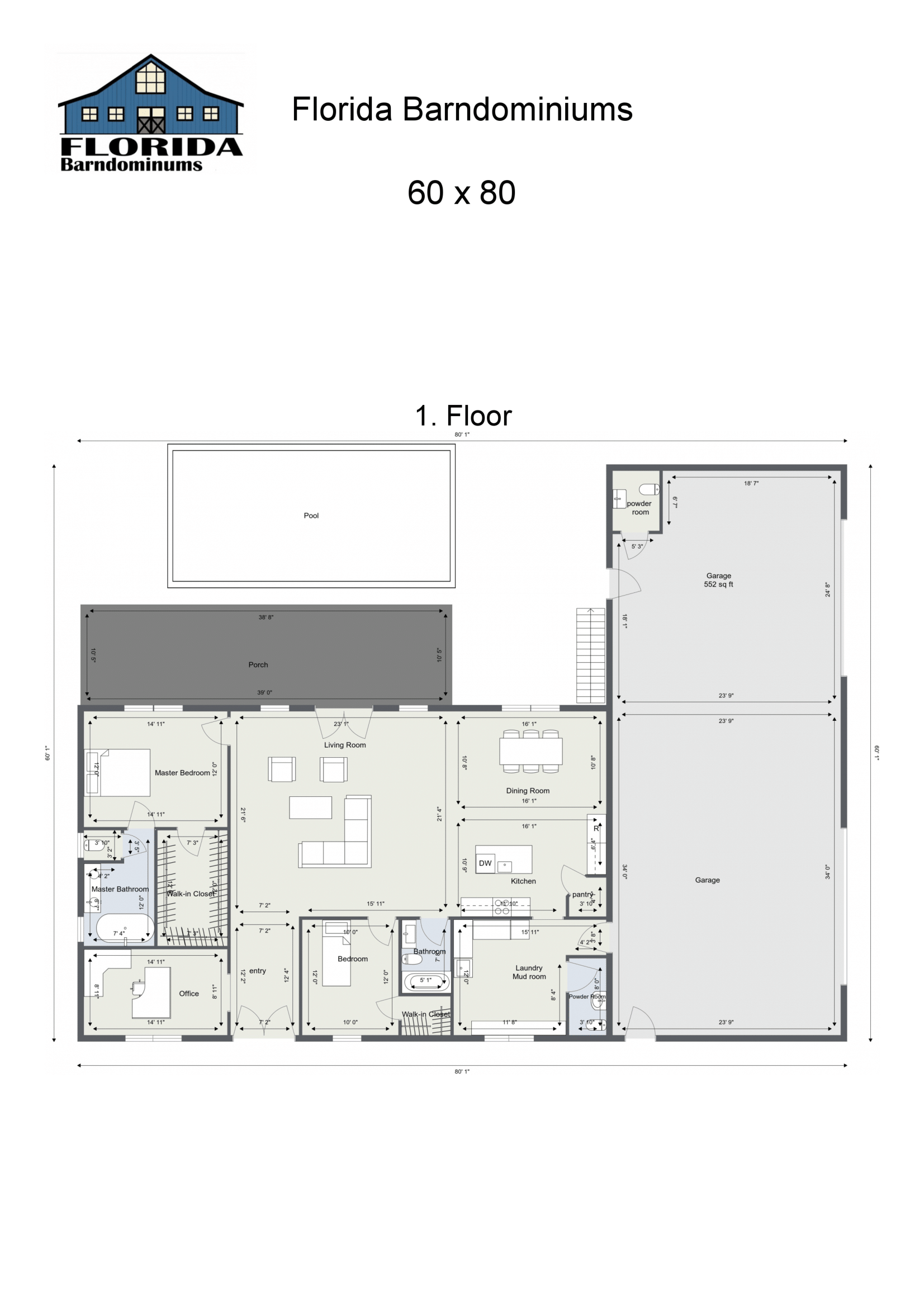  for Florida Barndominiums in Homosassa Springs, FL