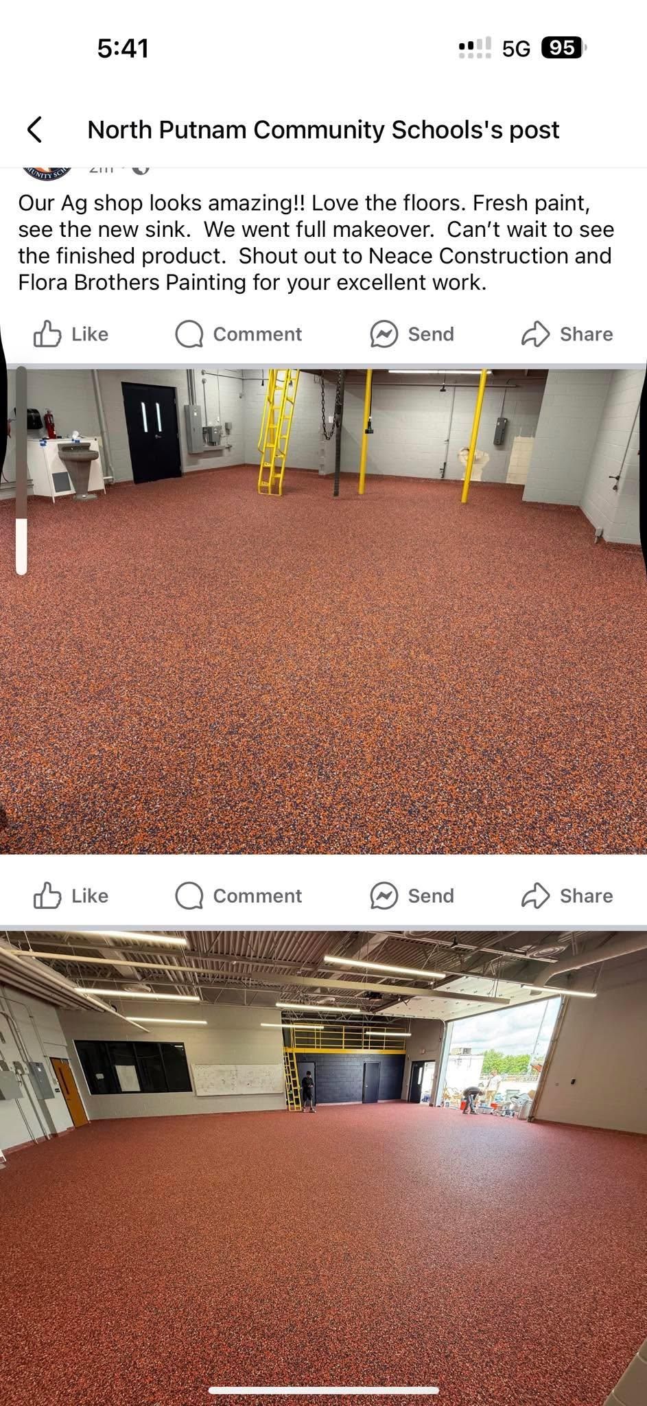  for Neace Construction in Indianapolis, IN