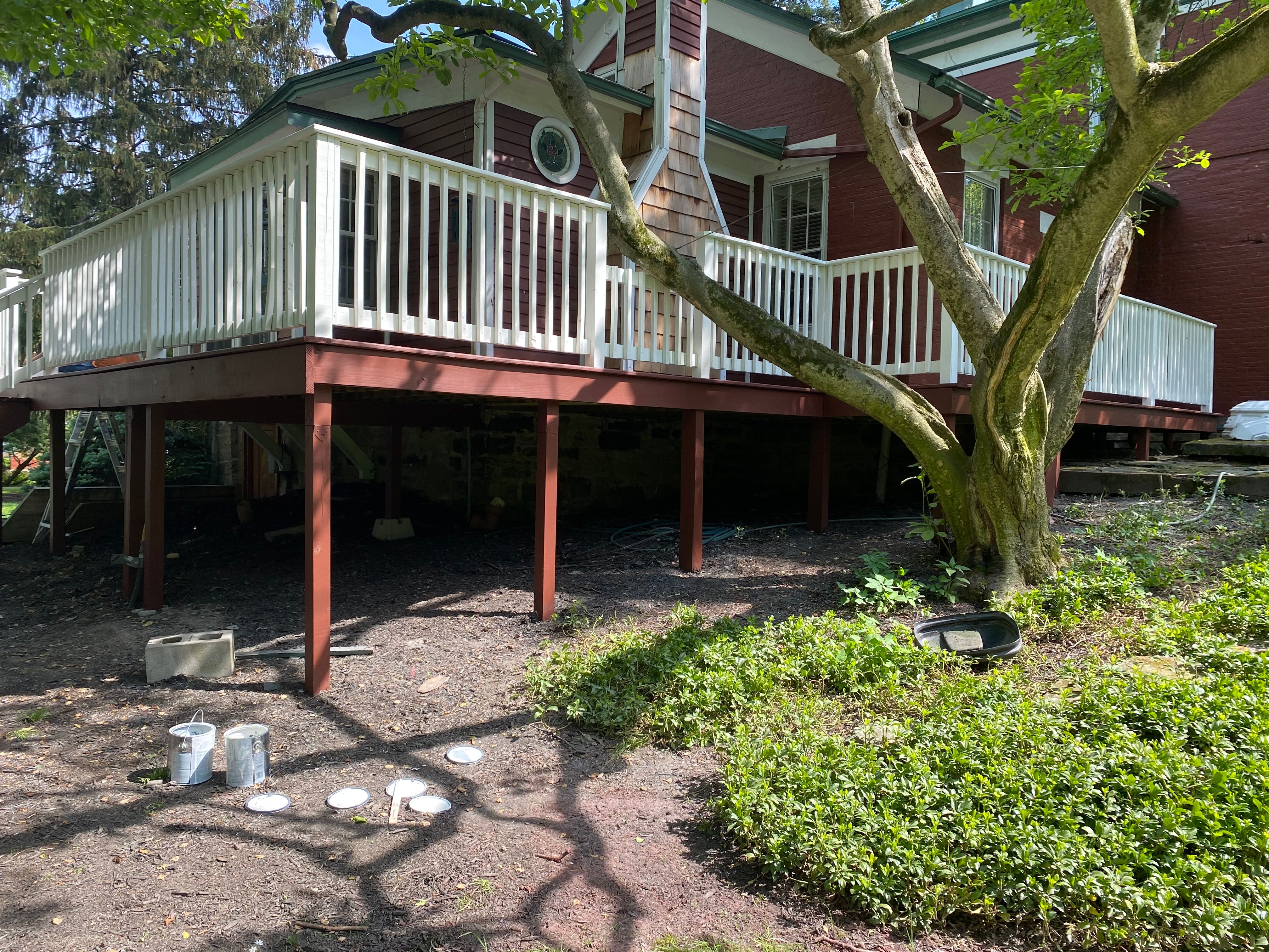 Deck staining for Premium Finish LLC in Medina, OH