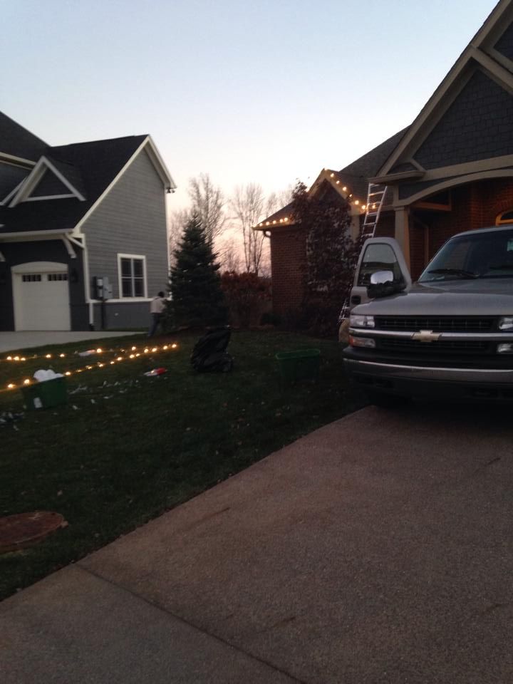 Permanent Light Installation for Christmas Light Installers in Indianapolis, IN