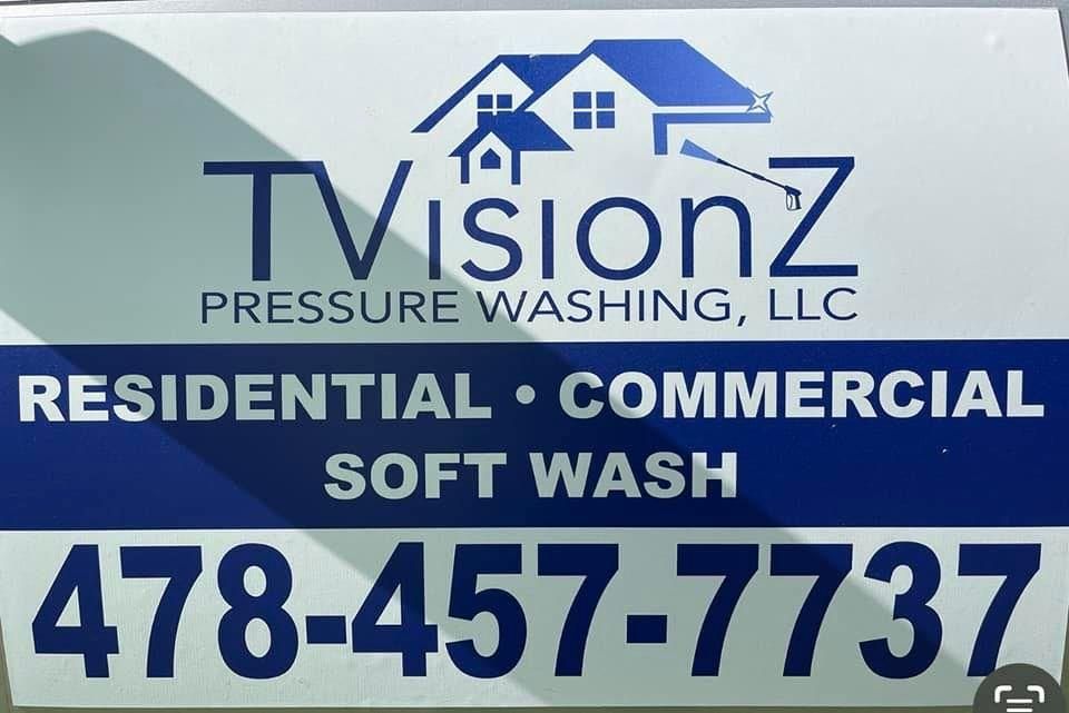 Residential Pressure Washing/Soft Washing for TVISIONZ Pressure Washing, LLC in Milledgeville,  GA