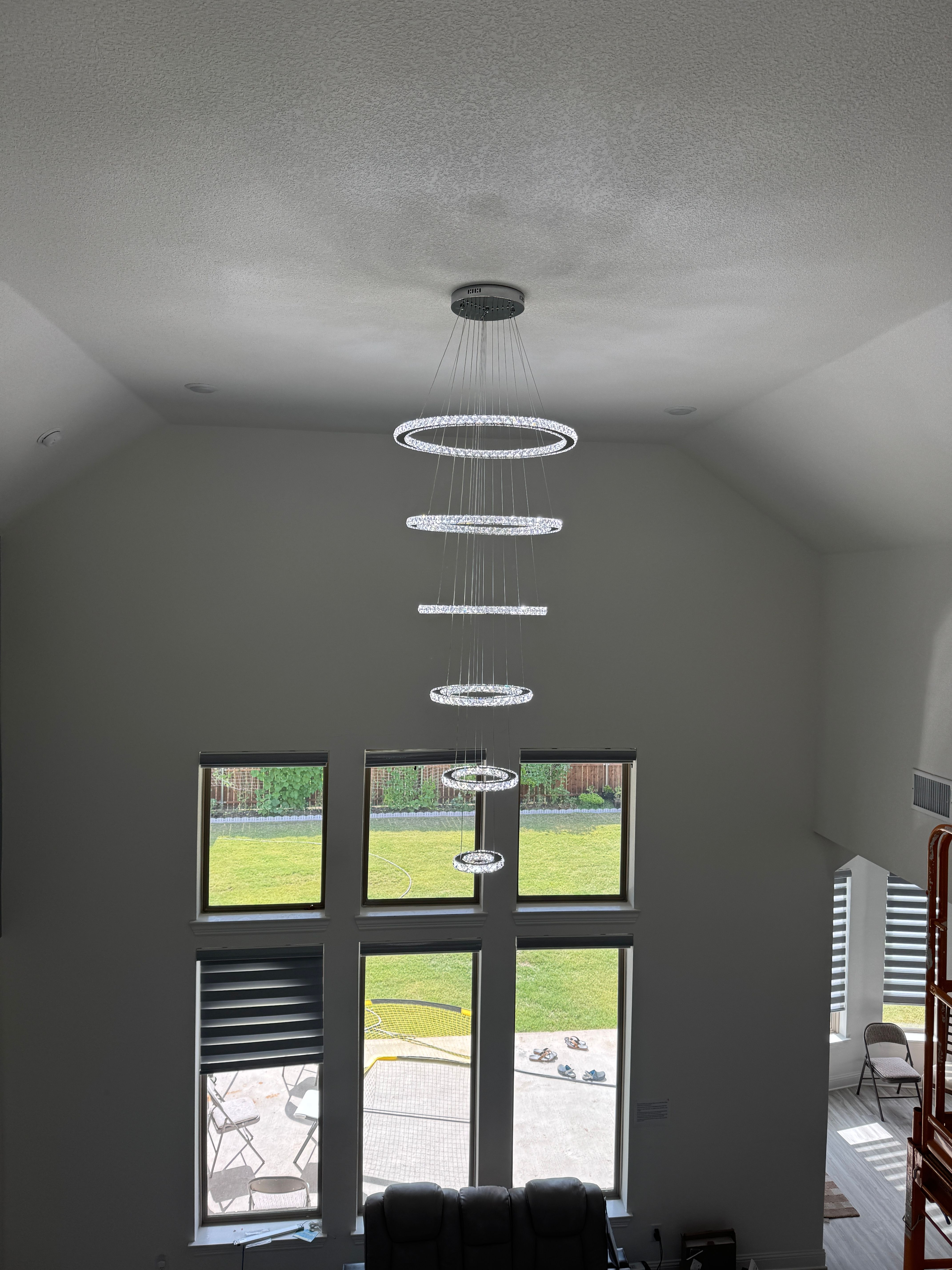 Lighting Installs for Galev Electric in Prosper, TX