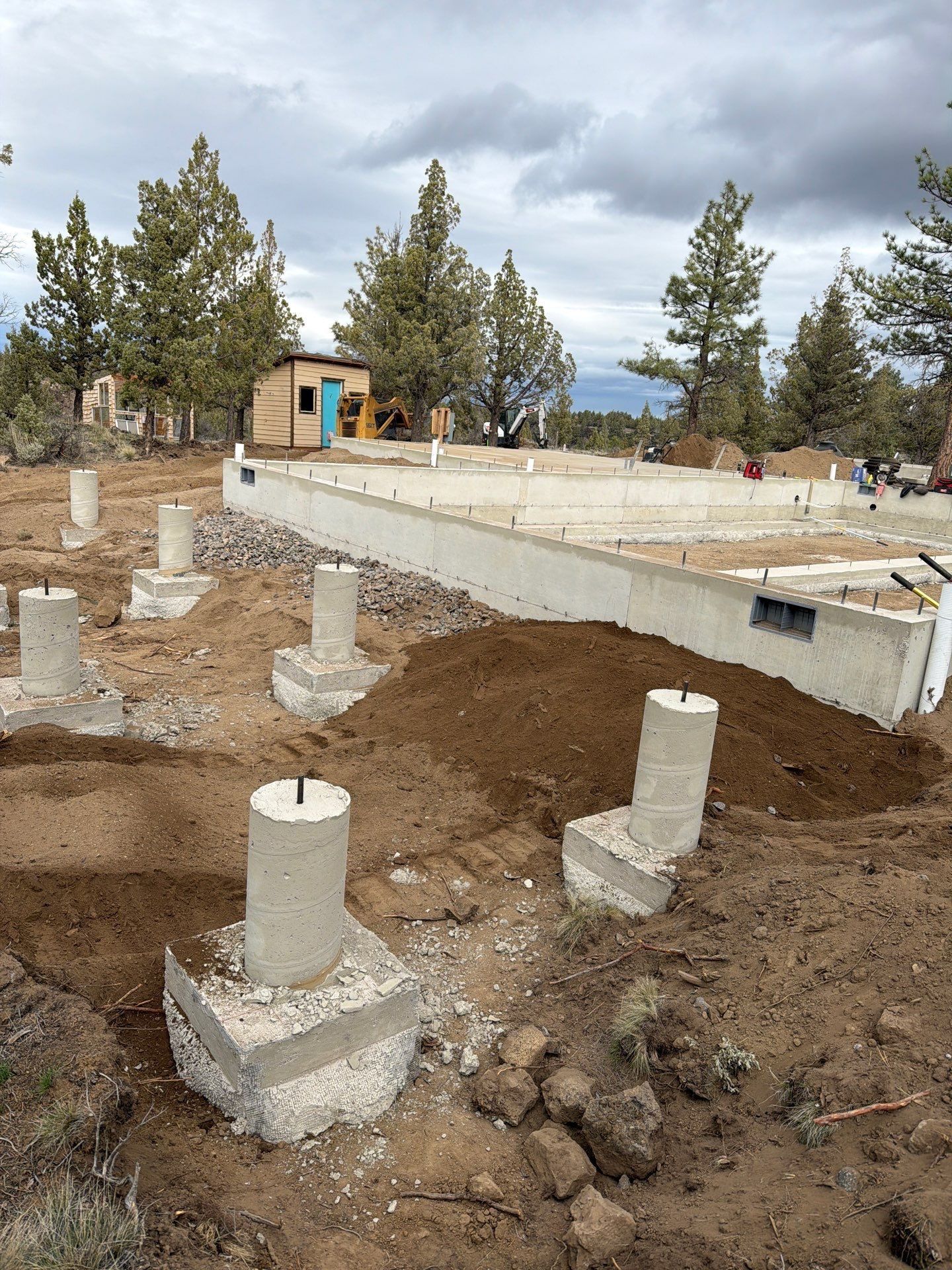 Foundation for TJR Concrete and Construction in Bend, OR