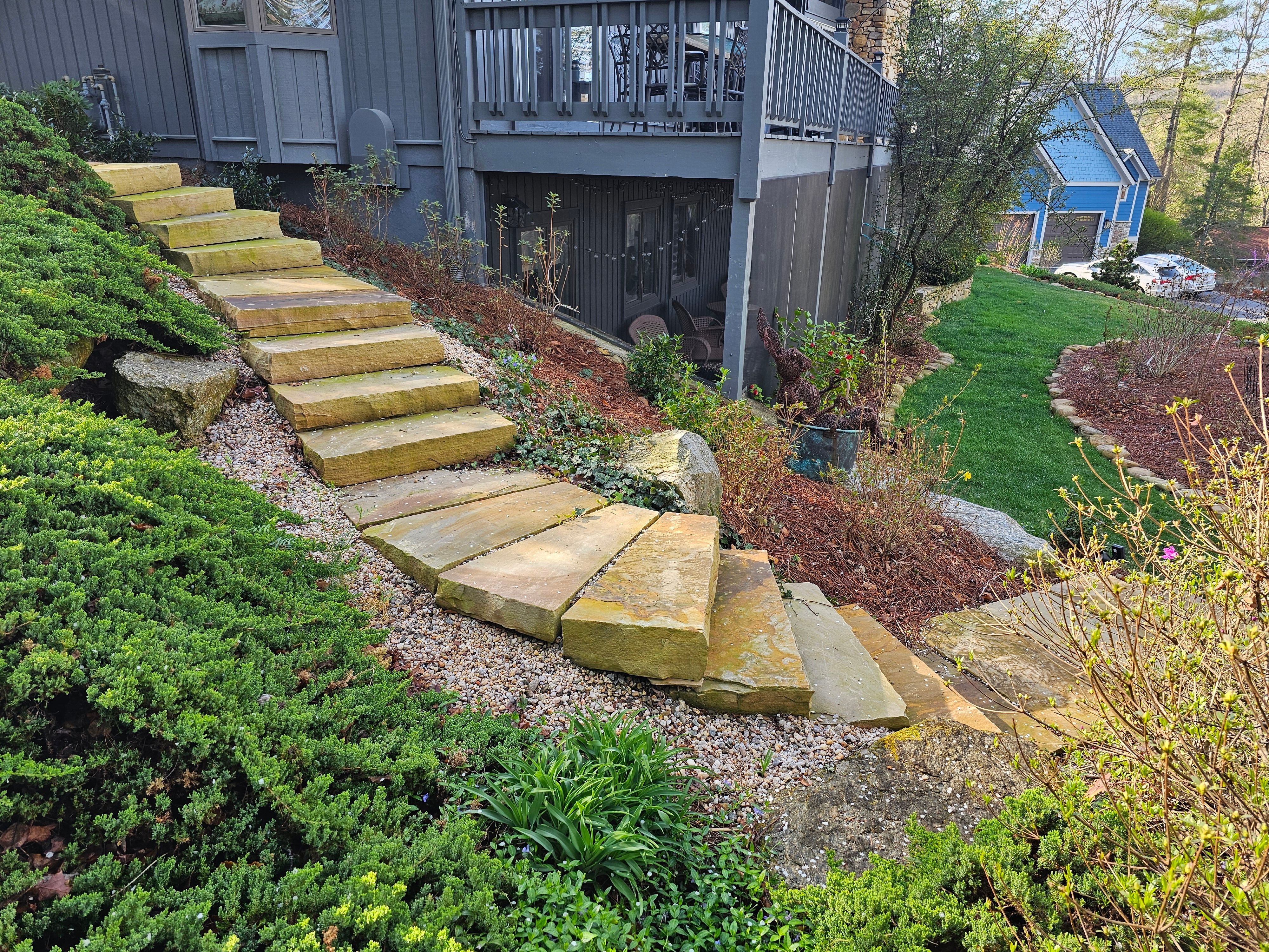  for Acosta's Stone work in Hendersonville, NC