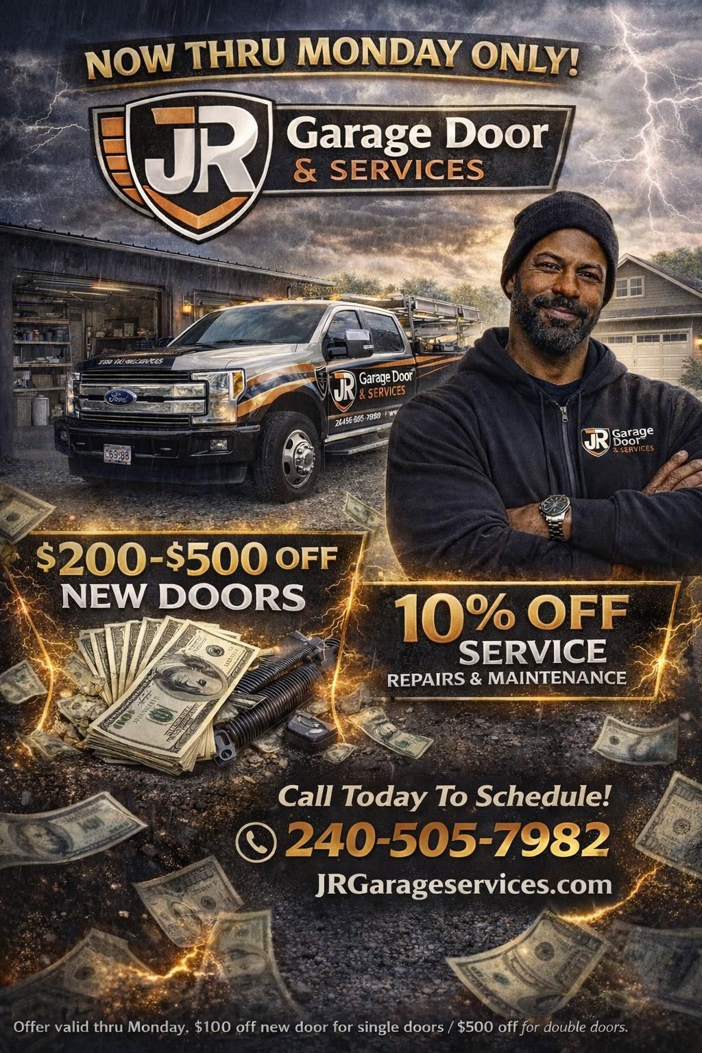  for JR Garage Door and Services in Charles County, MD