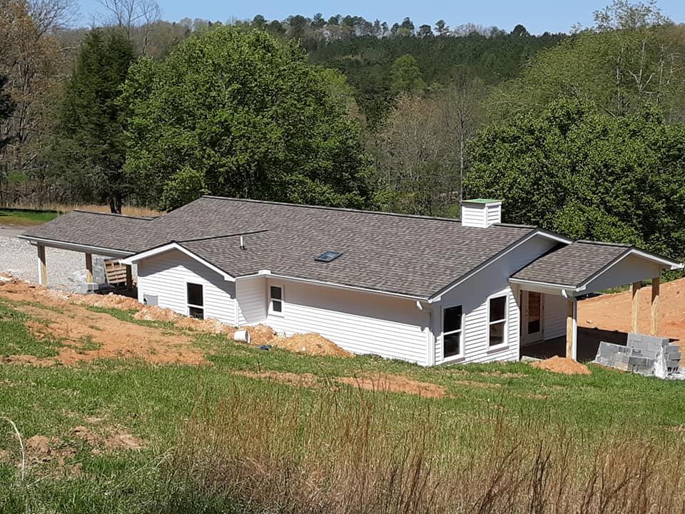 New Home Construction for Kevin Terry Construction LLC in Blairsville, Georgia