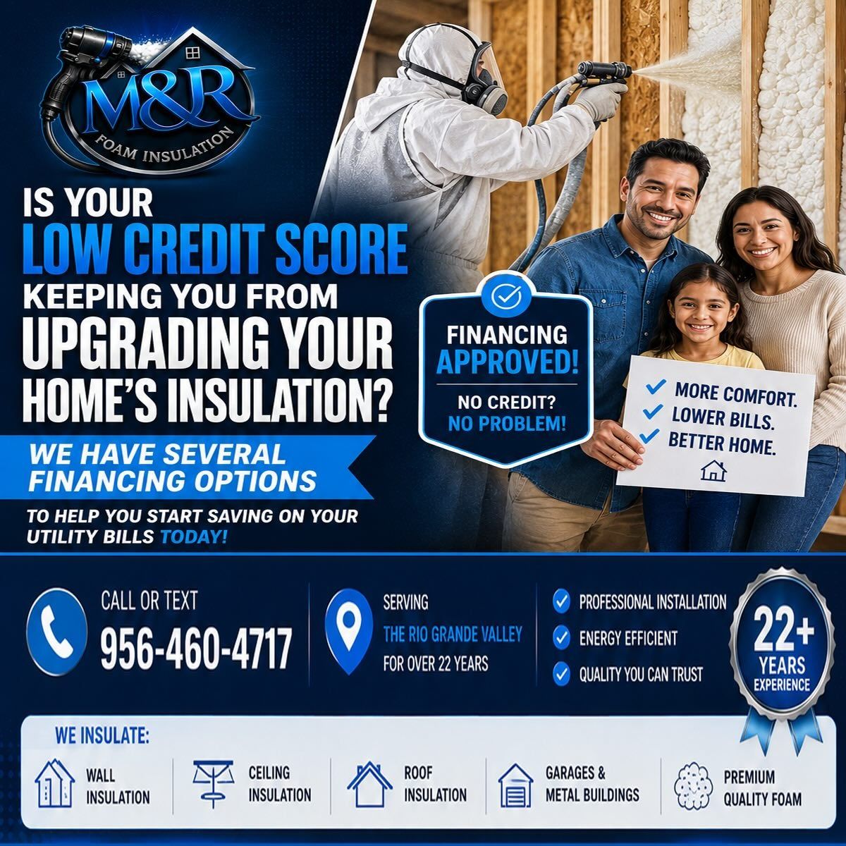 for M&R Foam Insulation in San Juan, TX