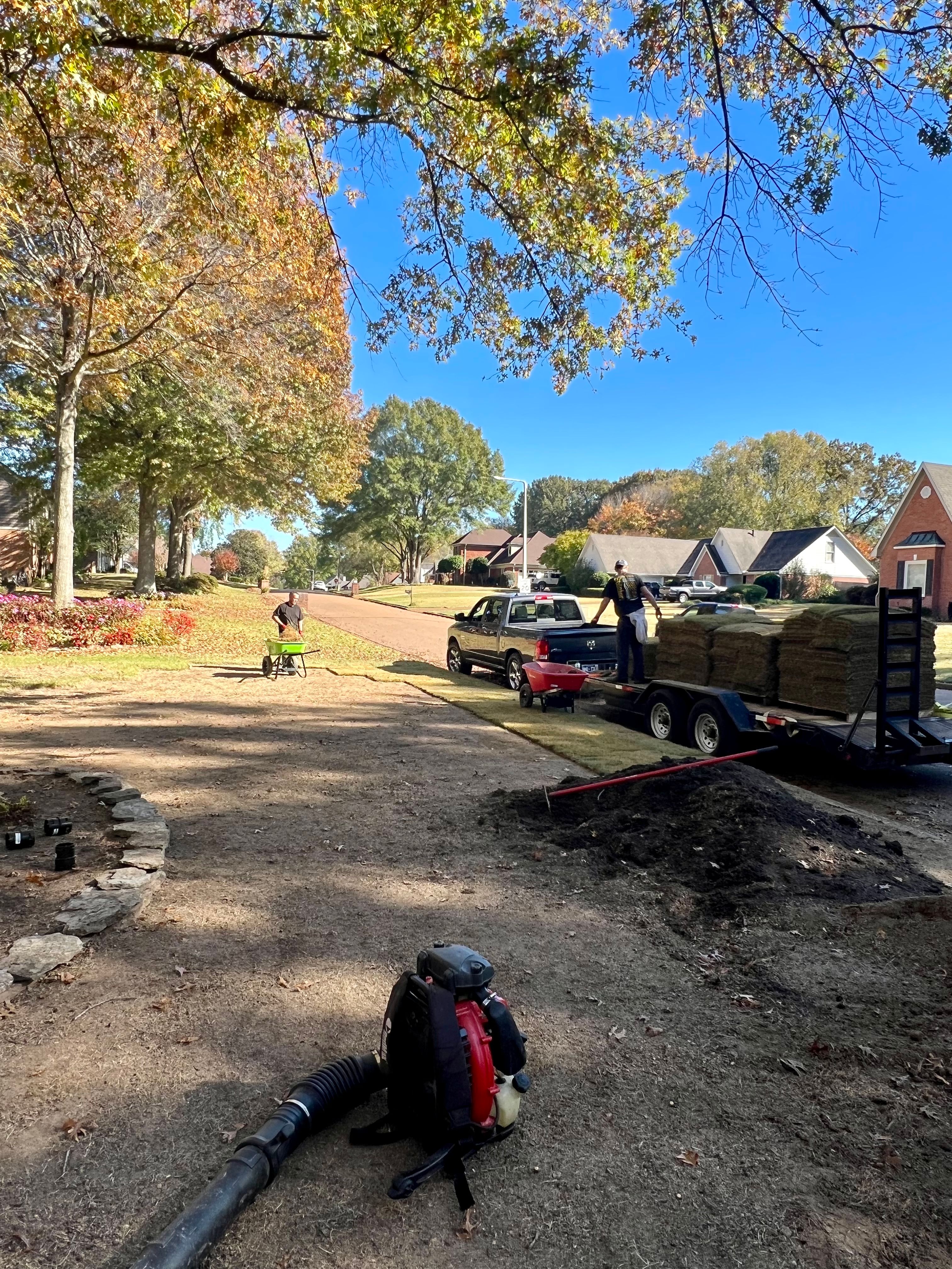 Patrick Drainage & Landscape  for Emory's Garden Landscape Emporium in Memphis,  TN