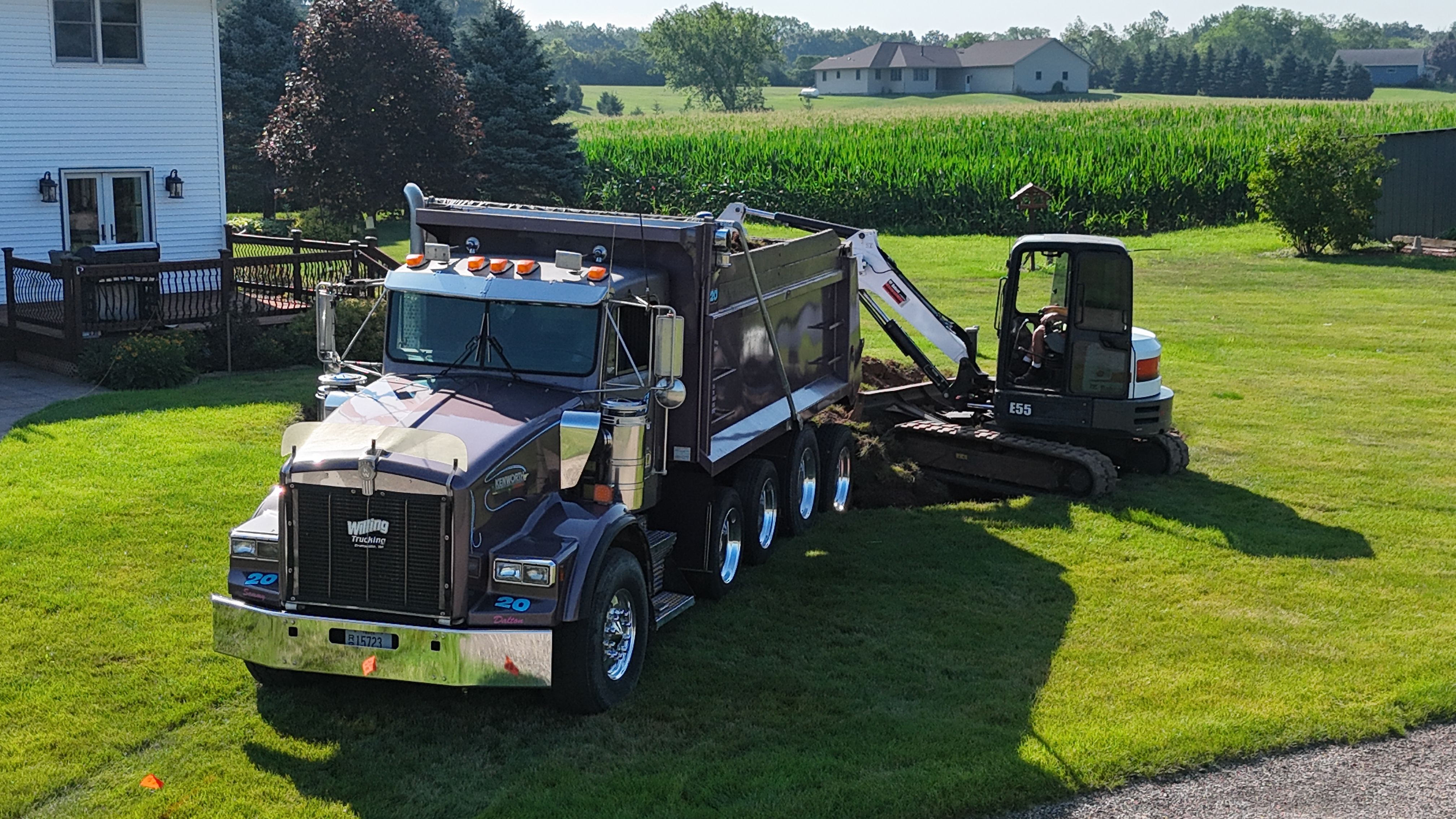  for Willing Trucking & Excavating in Evansville, WI