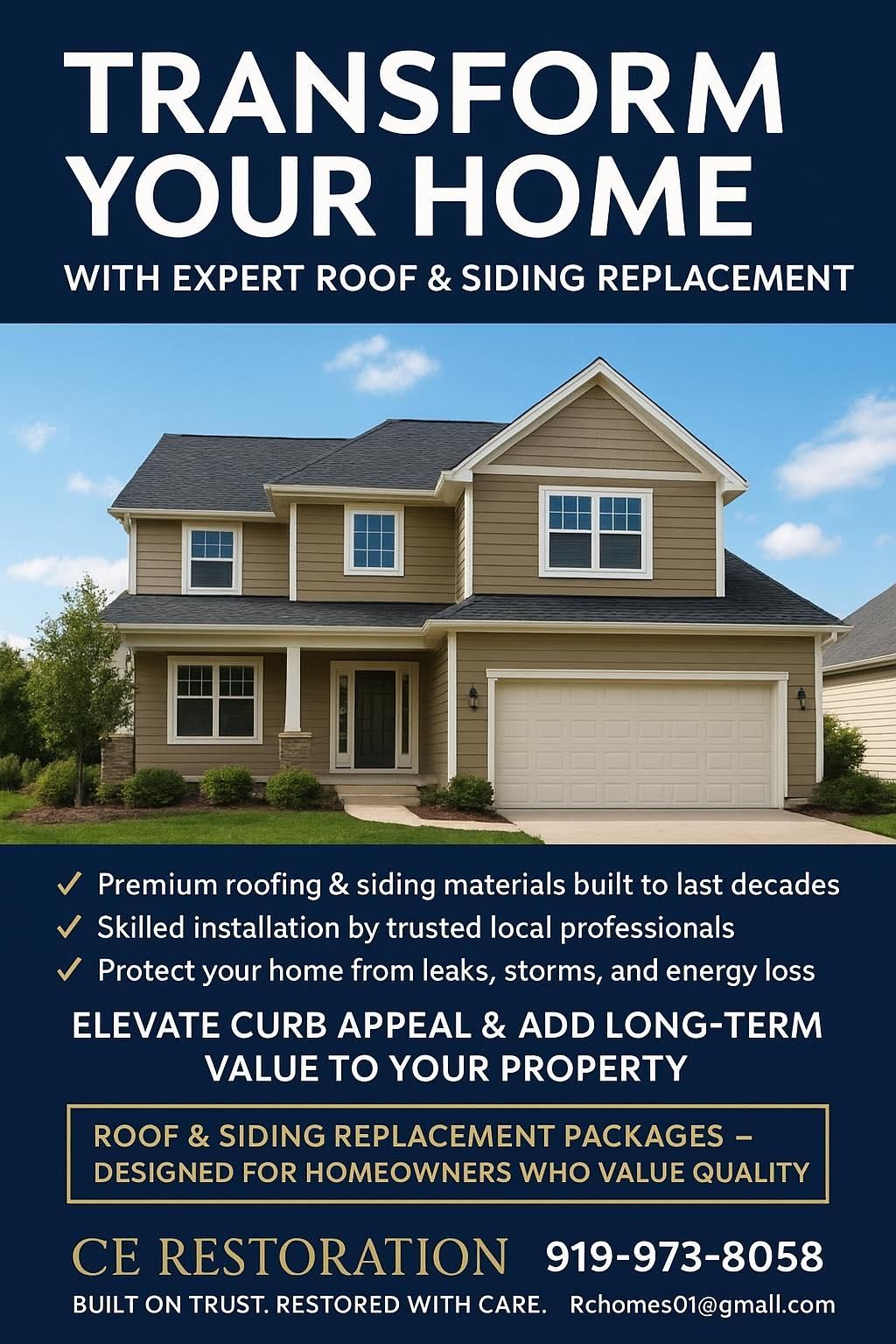  for CE Restoration in Durham, NC