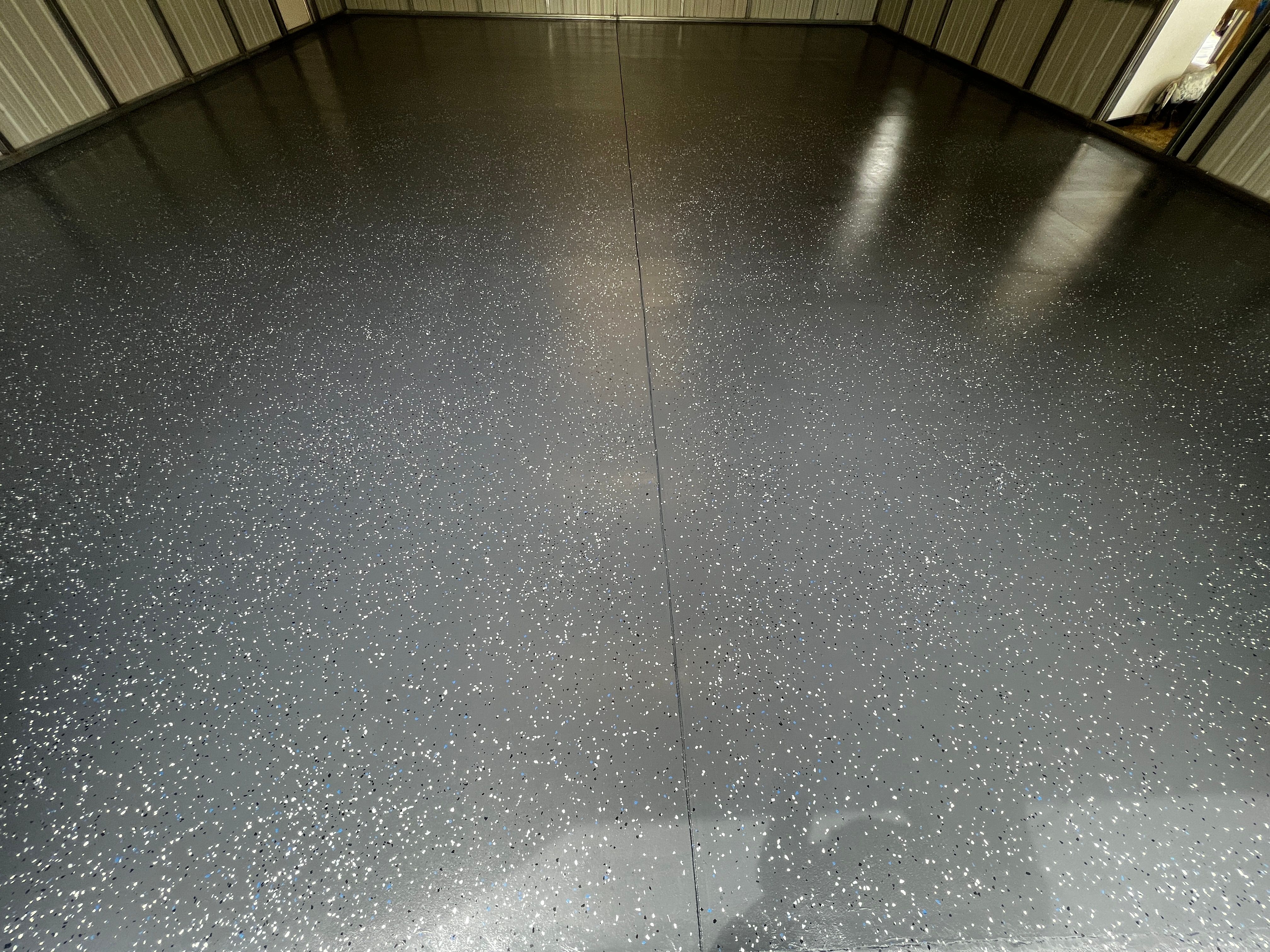 Epoxy floors for Green Valley Painting in Thompson, CT