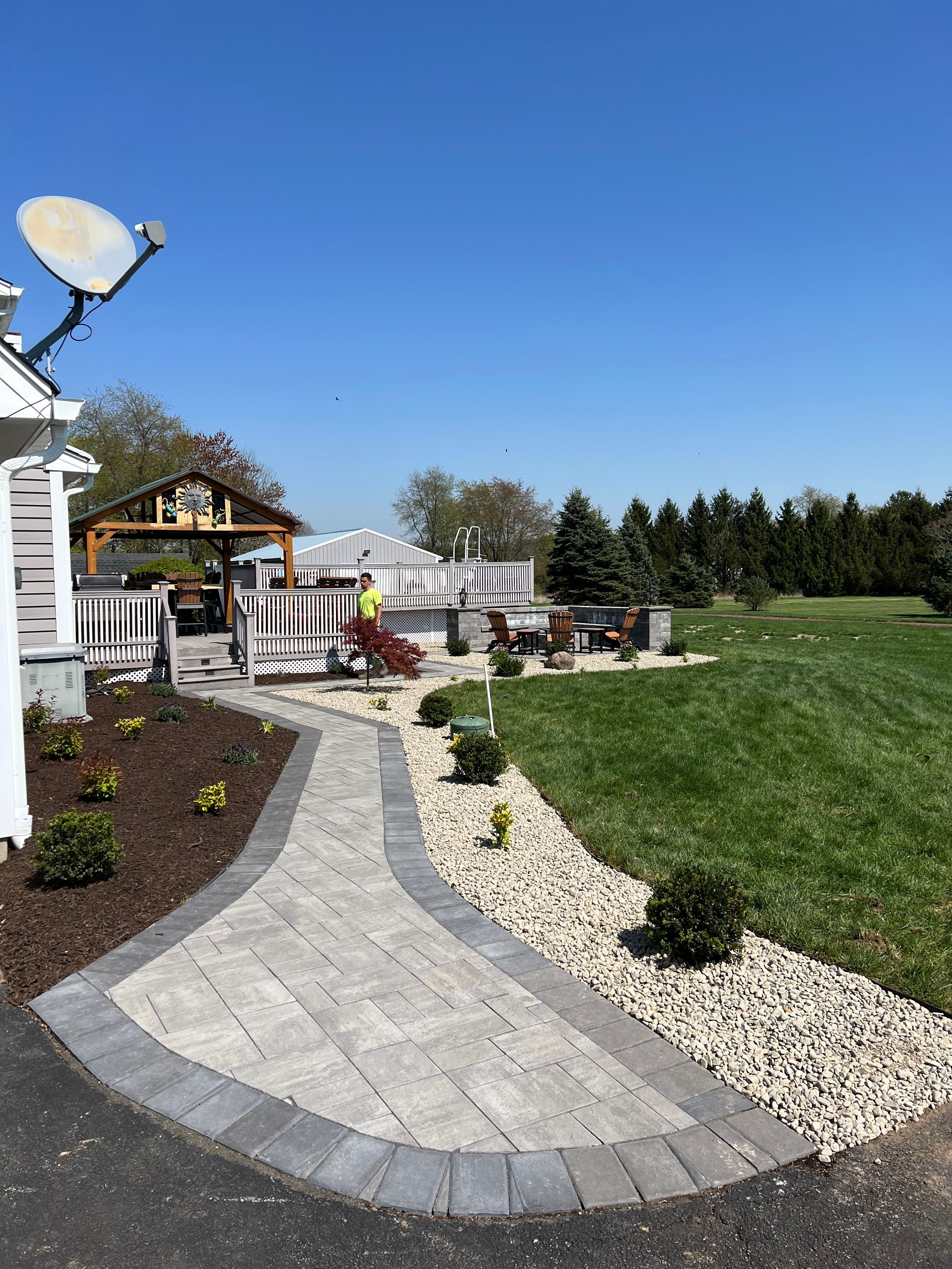Excavation for DiSessa Landscape & Construction in Wantage, NJ