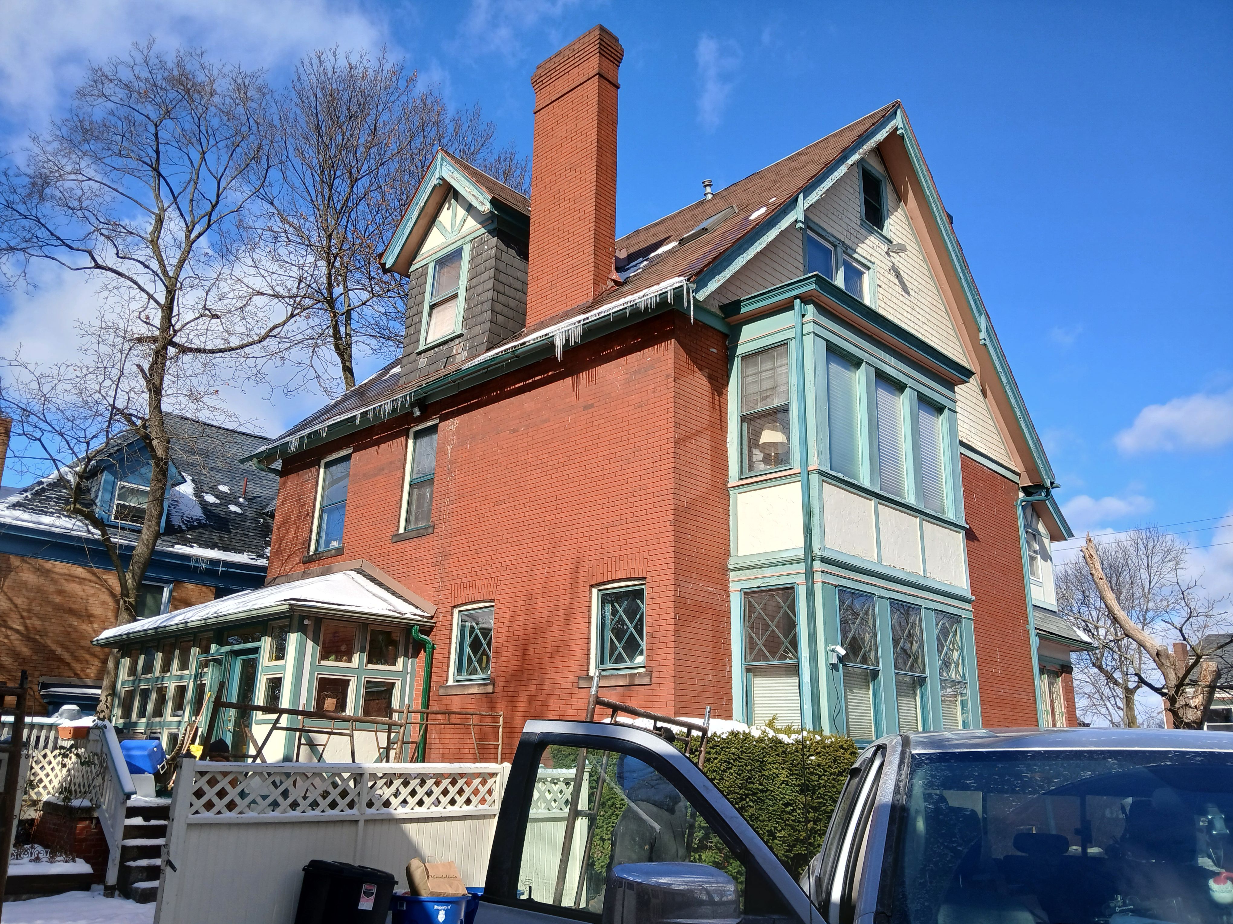 Soffit/facia for Joseph Little Home Improvements in Pittsburgh, PA