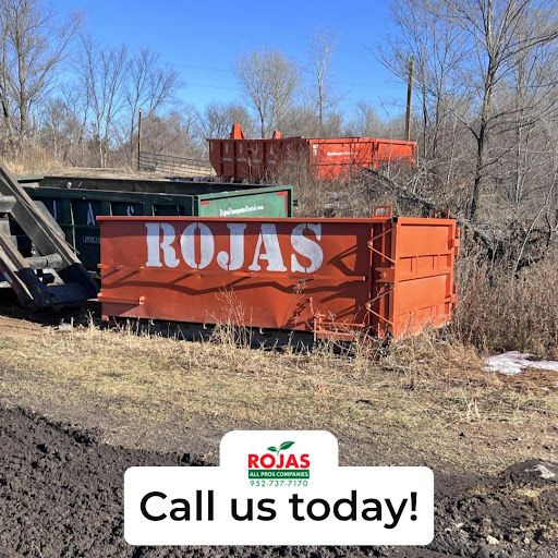 Dumpsters for Rojas Services in Northfield, MN