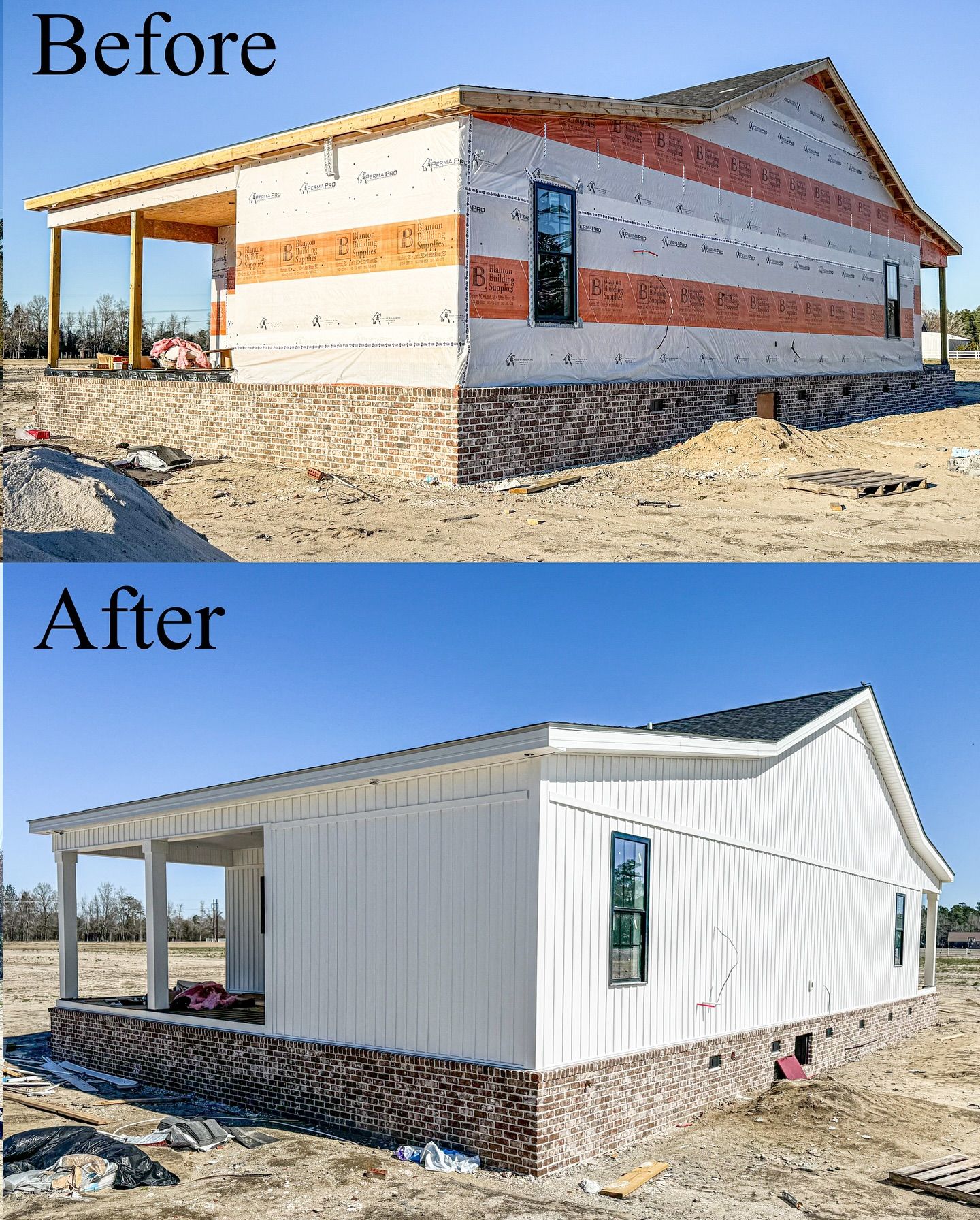 Exterior Renovations for LSP General Construction in Myrtle Beach, SC