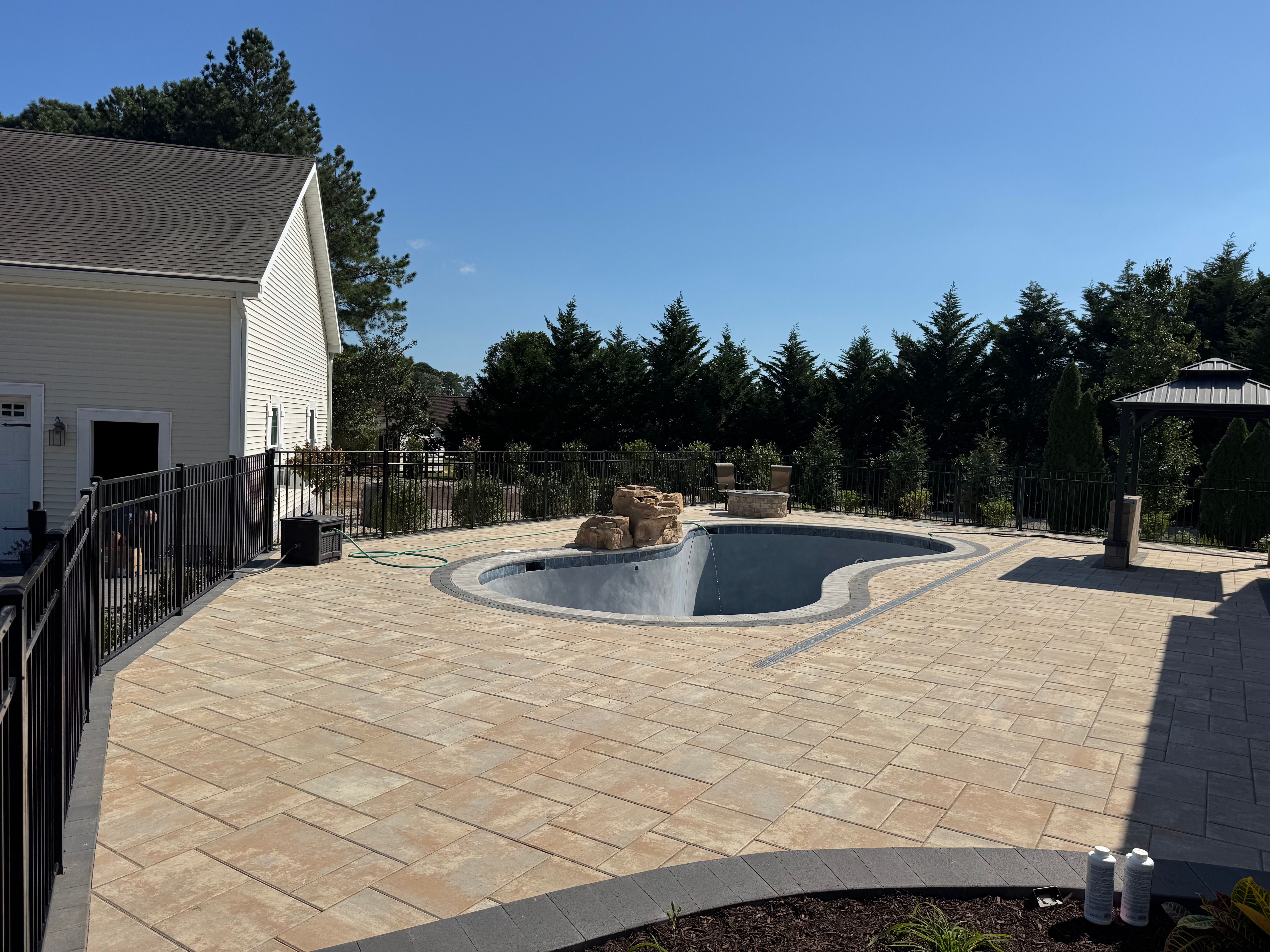 Patio Design & Construction for Broker Post Ground Crew in Sussex County, DE