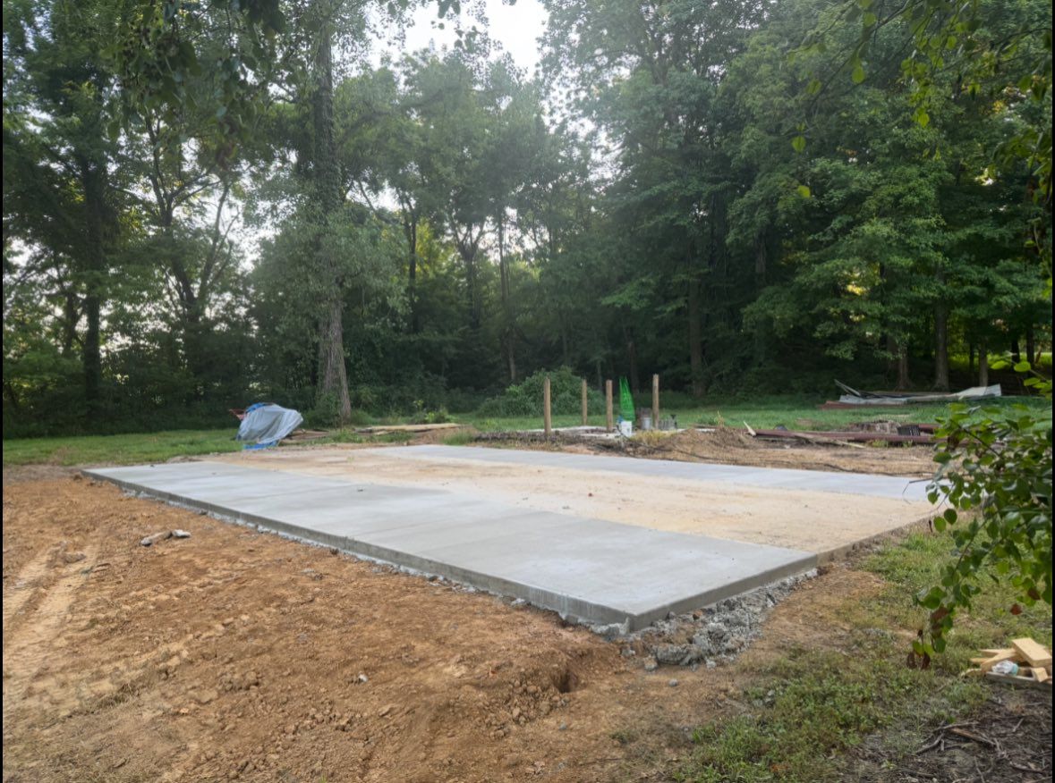 Residential Concrete for Ramsey Concrete Construction in Covington, TN