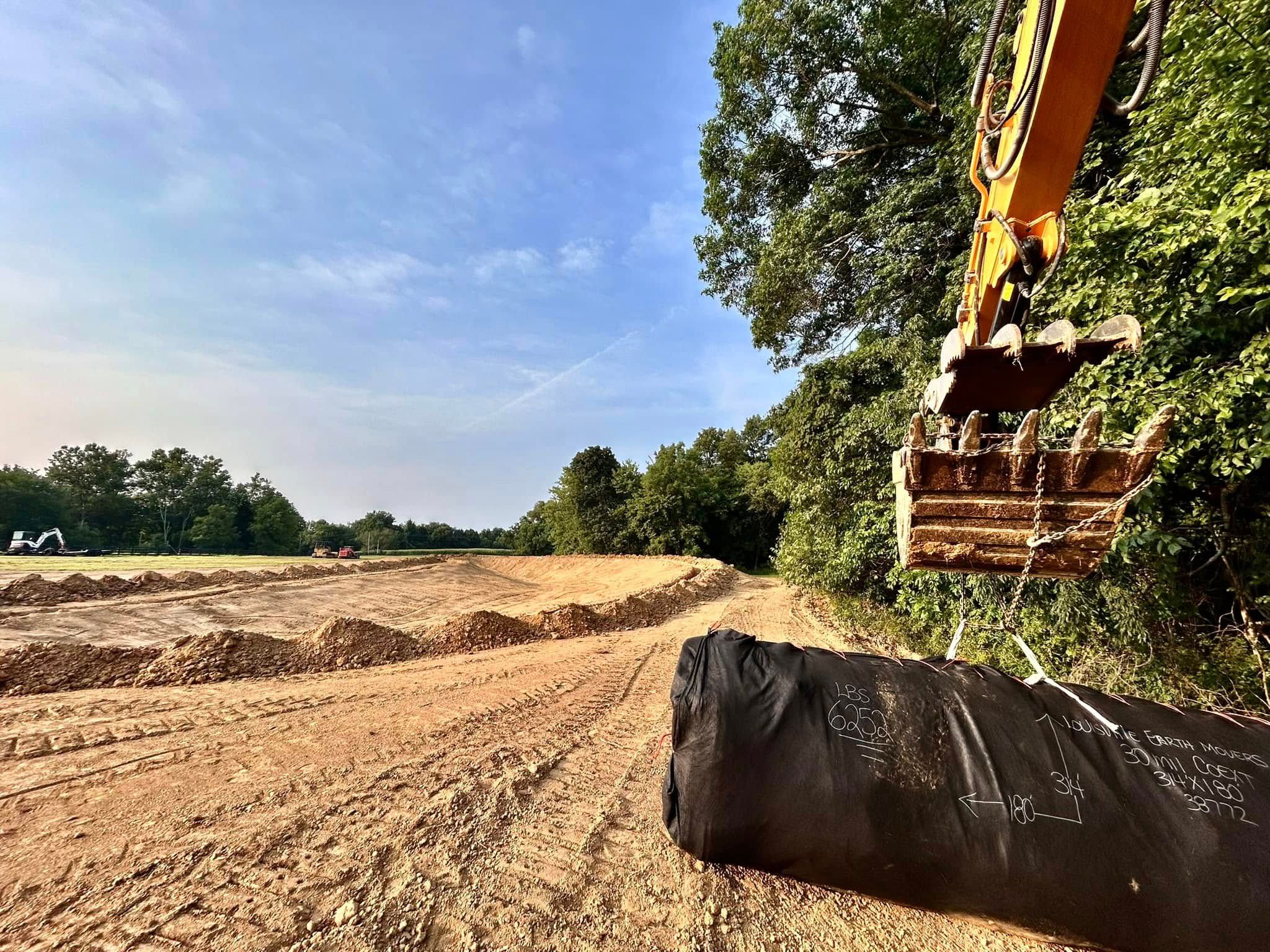 Excavating for Louisville Earth Movers in Crestwood, KY