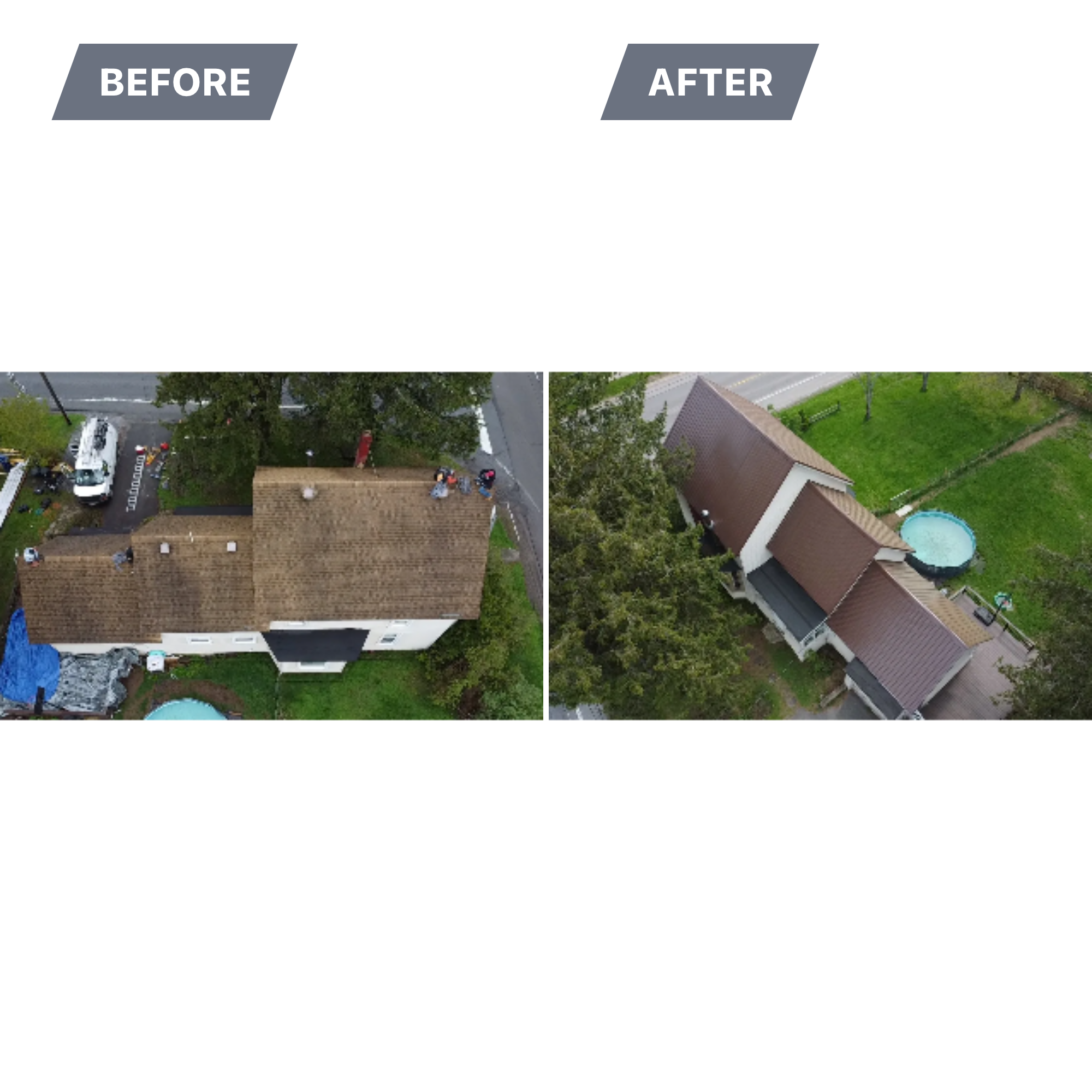 Roofing Installation for RFK Contracting in Wolcott, NY
