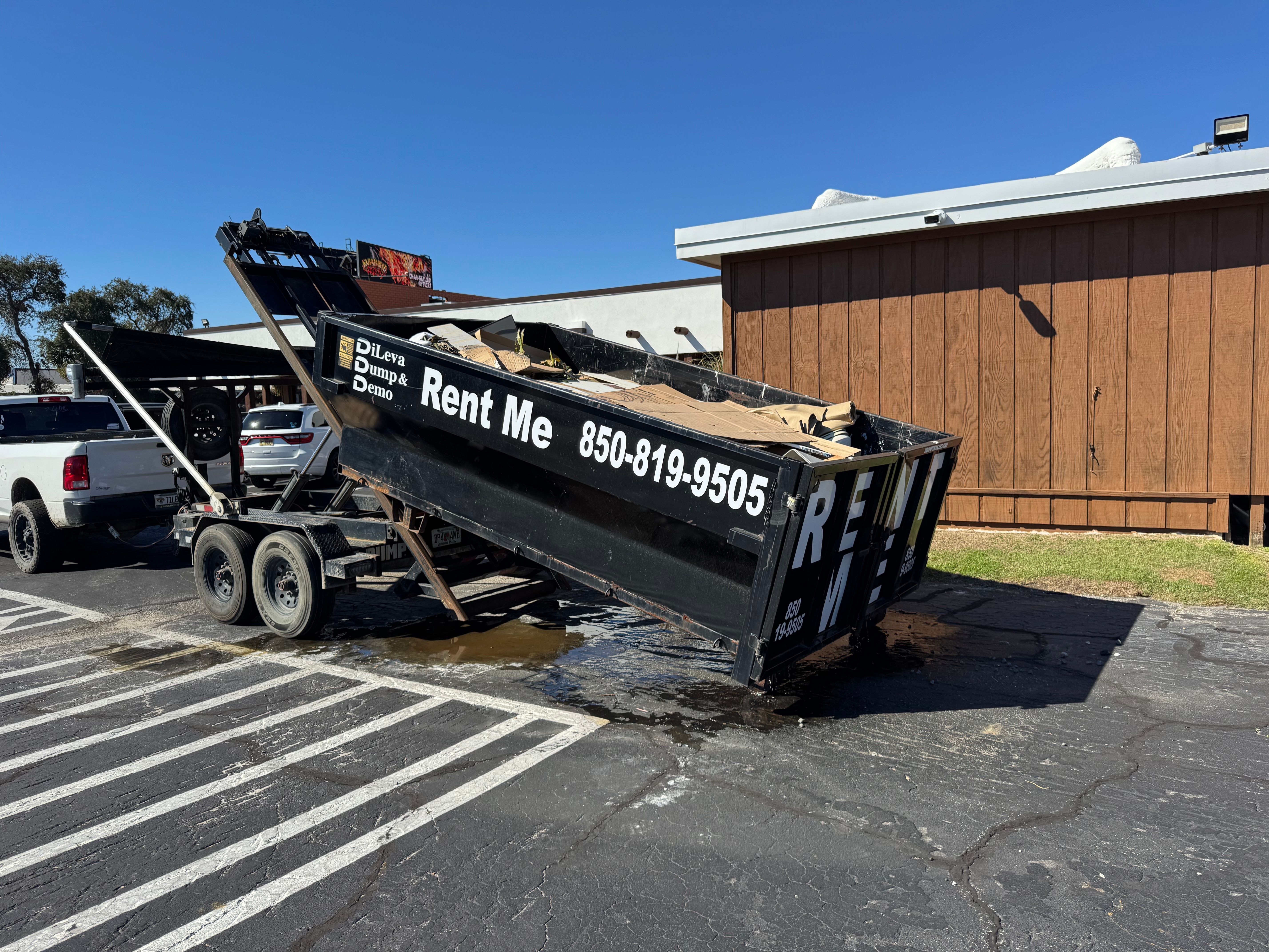 14 YD Dumpster Rental for DiLeva Dump and Demo in Panama City, FL