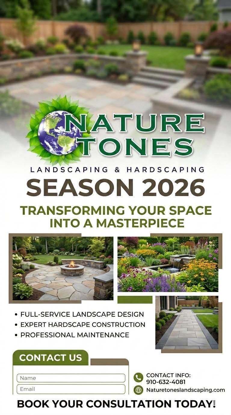  for Nature Tones Landscaping & Hardscaping in Hampstead, NC