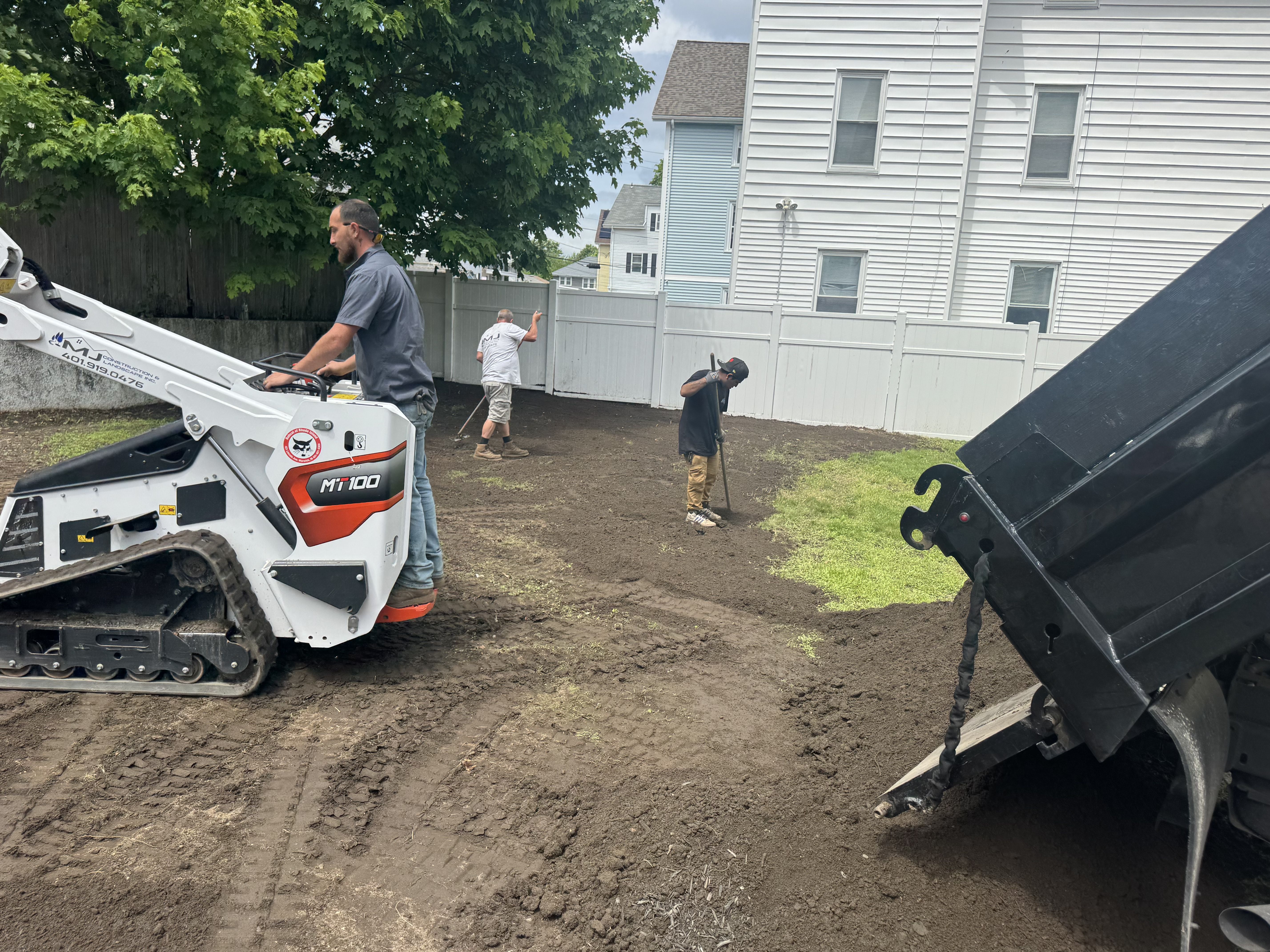  for M.J. Construction & Landscape INC in Bristol, RI