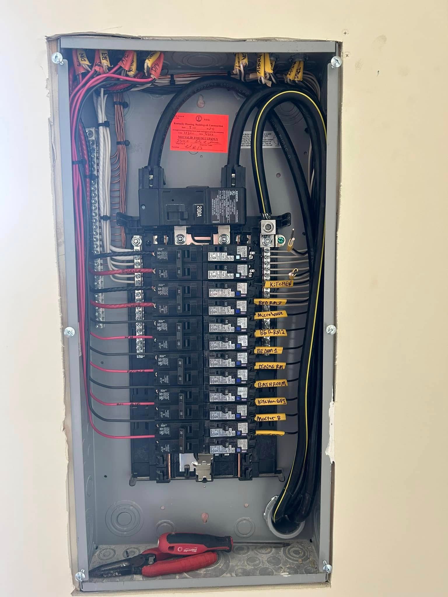  for RP Electric in Vancleve, KY