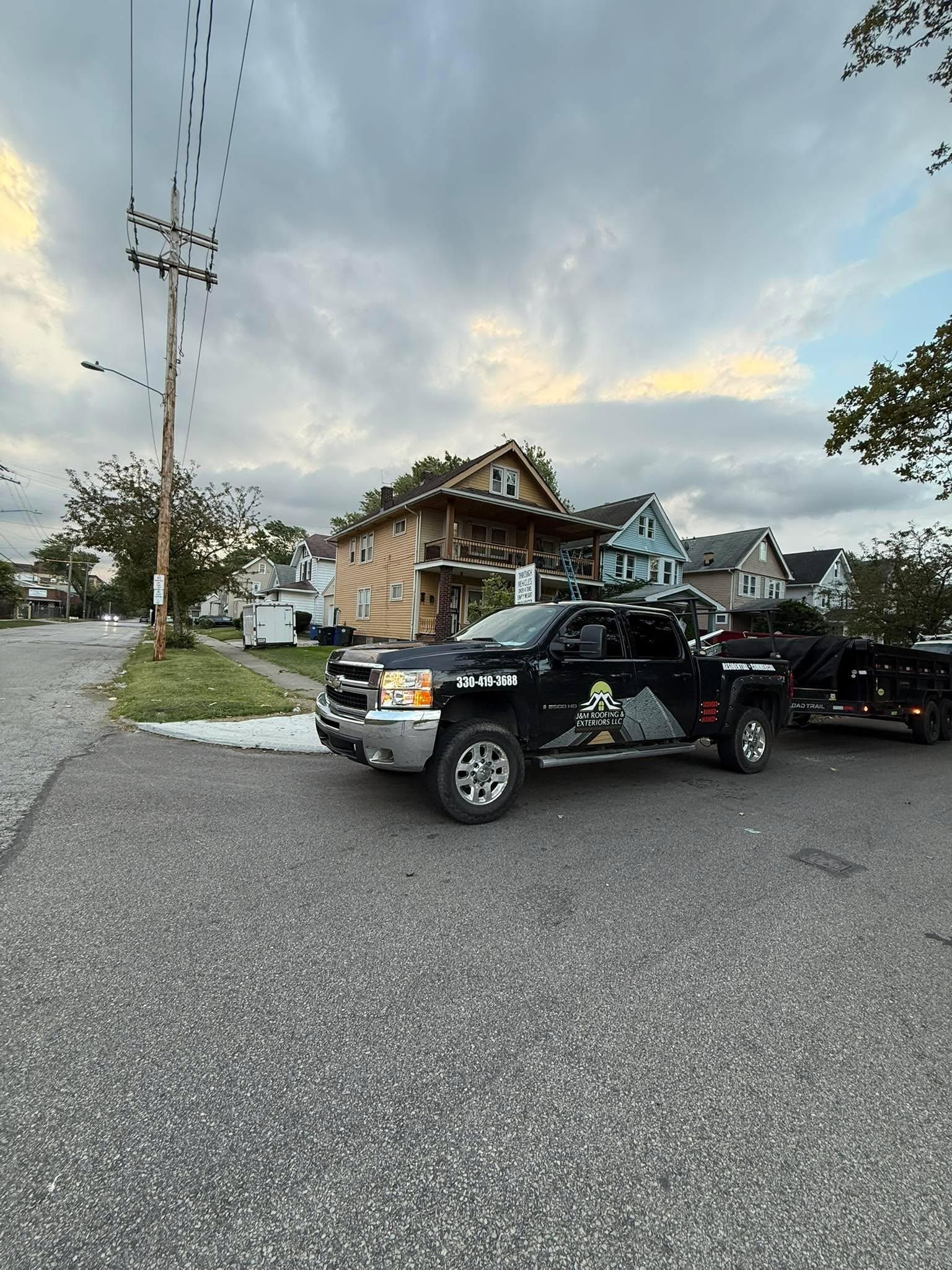  for J&M Roofing & Exteriors in Barberton, OH