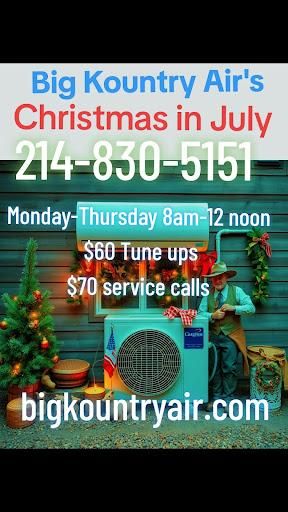  for Big Kountry Air in McKinney, TX