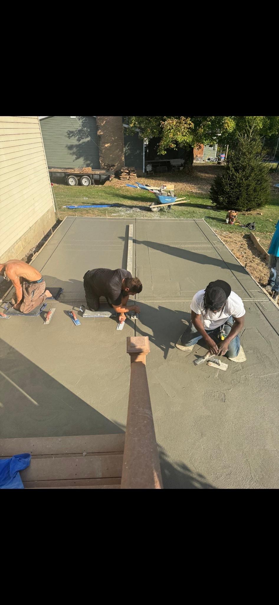  for STS Custom Concrete in Butler County, PA
