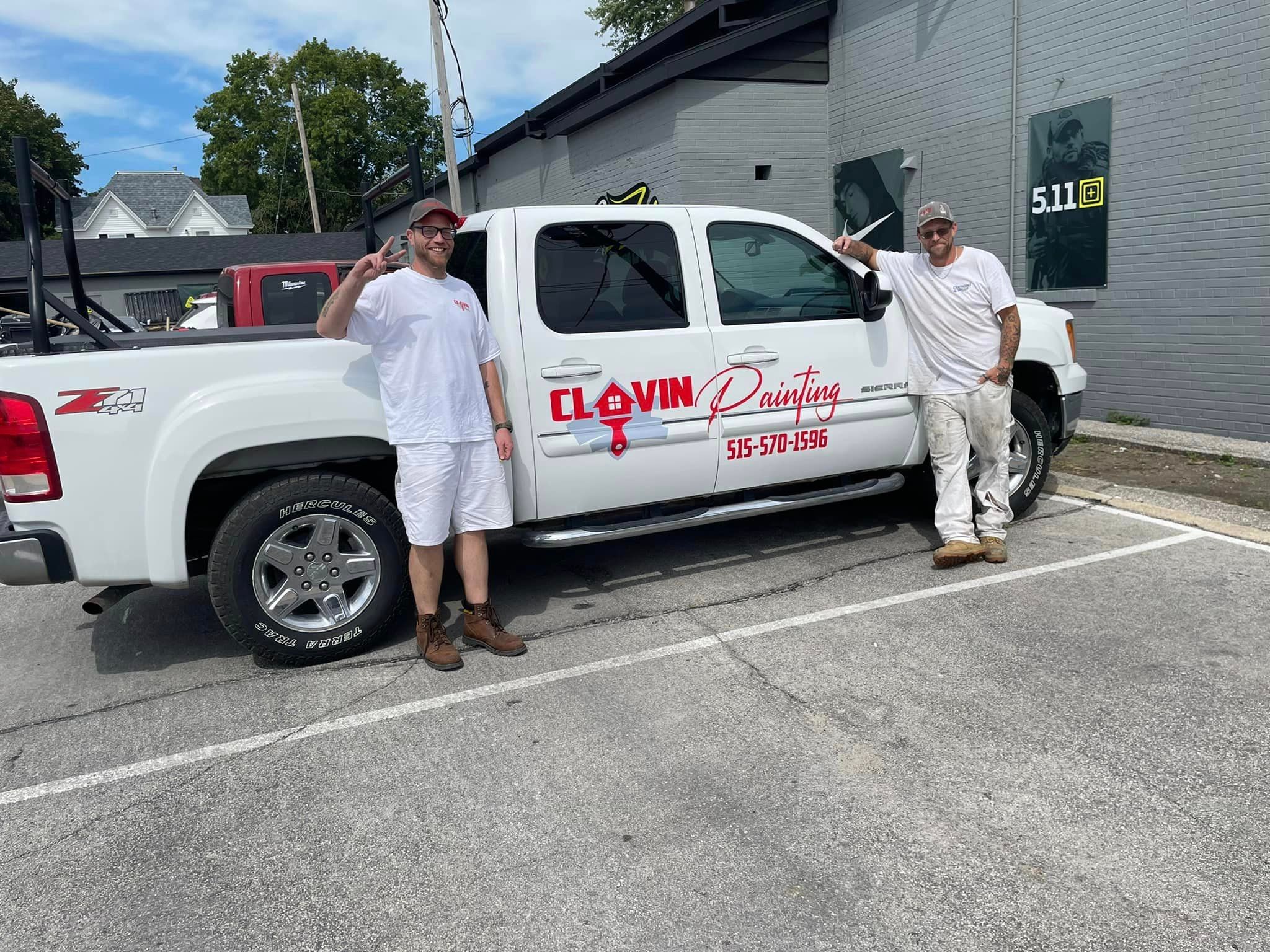 Our Equipment and Team for Clavin Painting in Fort Dodge, Iowa