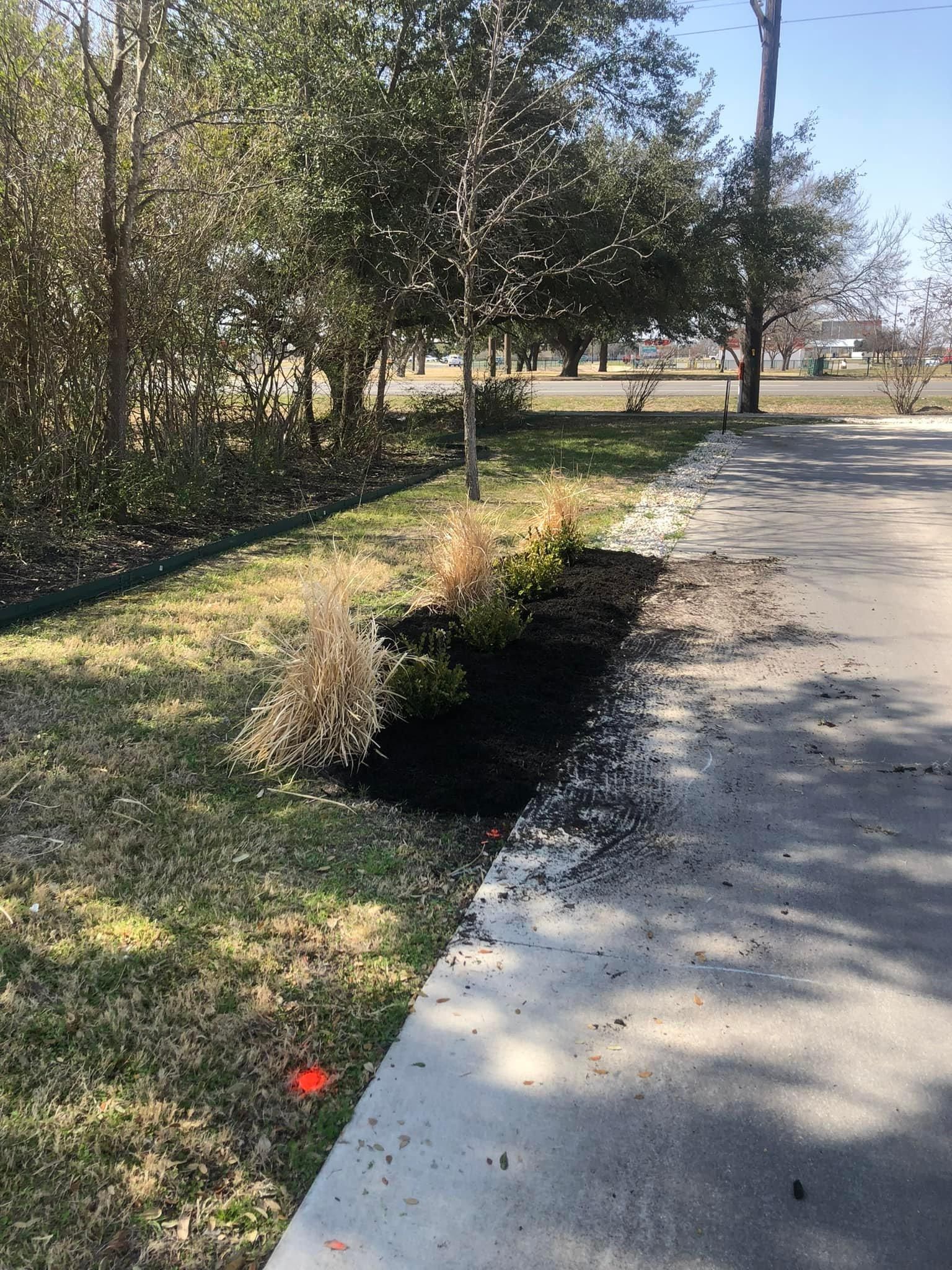 Mowing for Allen Lawn Care in Taylor, Texas