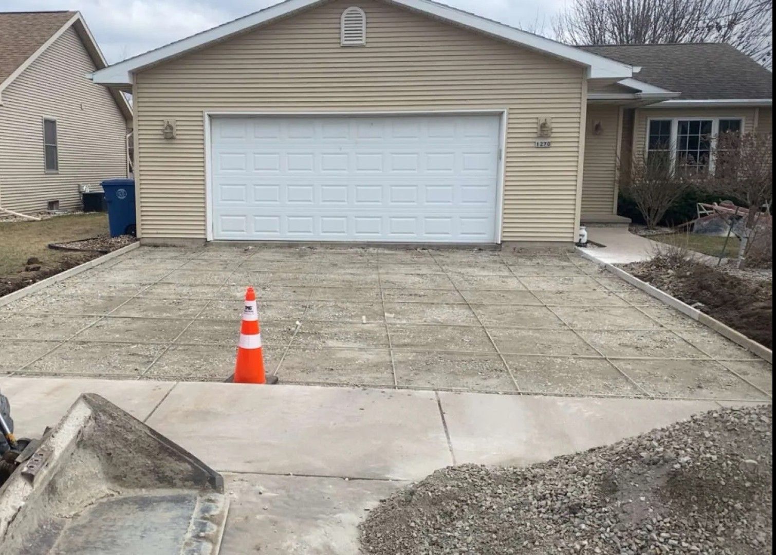  for Rasmussen Concrete in Appleton, WI