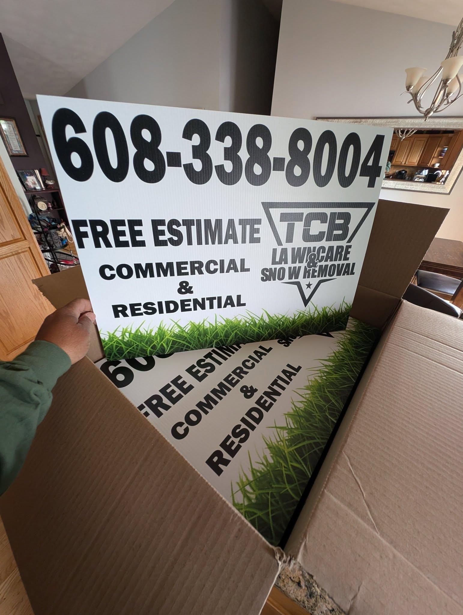  for TCB Lawn Care & Snow Removal in Sun Prairie, WI