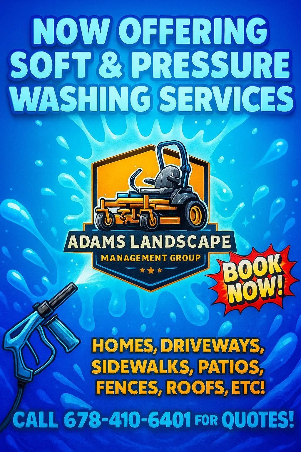  for Adams Landscape Management Group LLC. in Loganville, GA