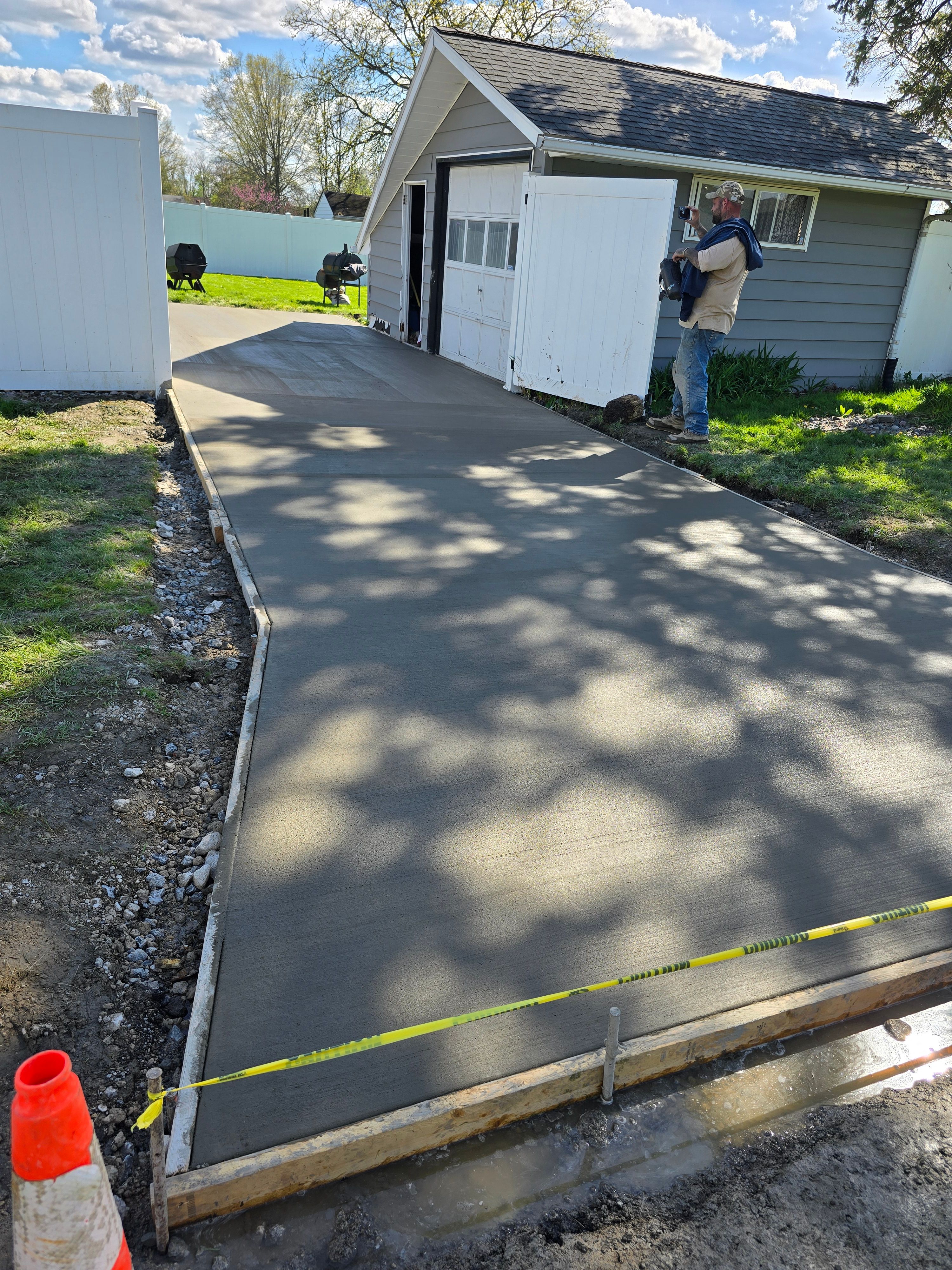  for Williams Custom Concrete in Poland Center, OH