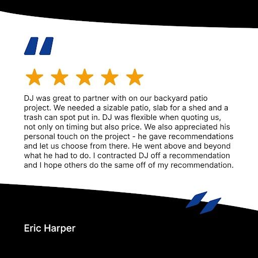  for Williams Custom Concrete in Poland Center, OH