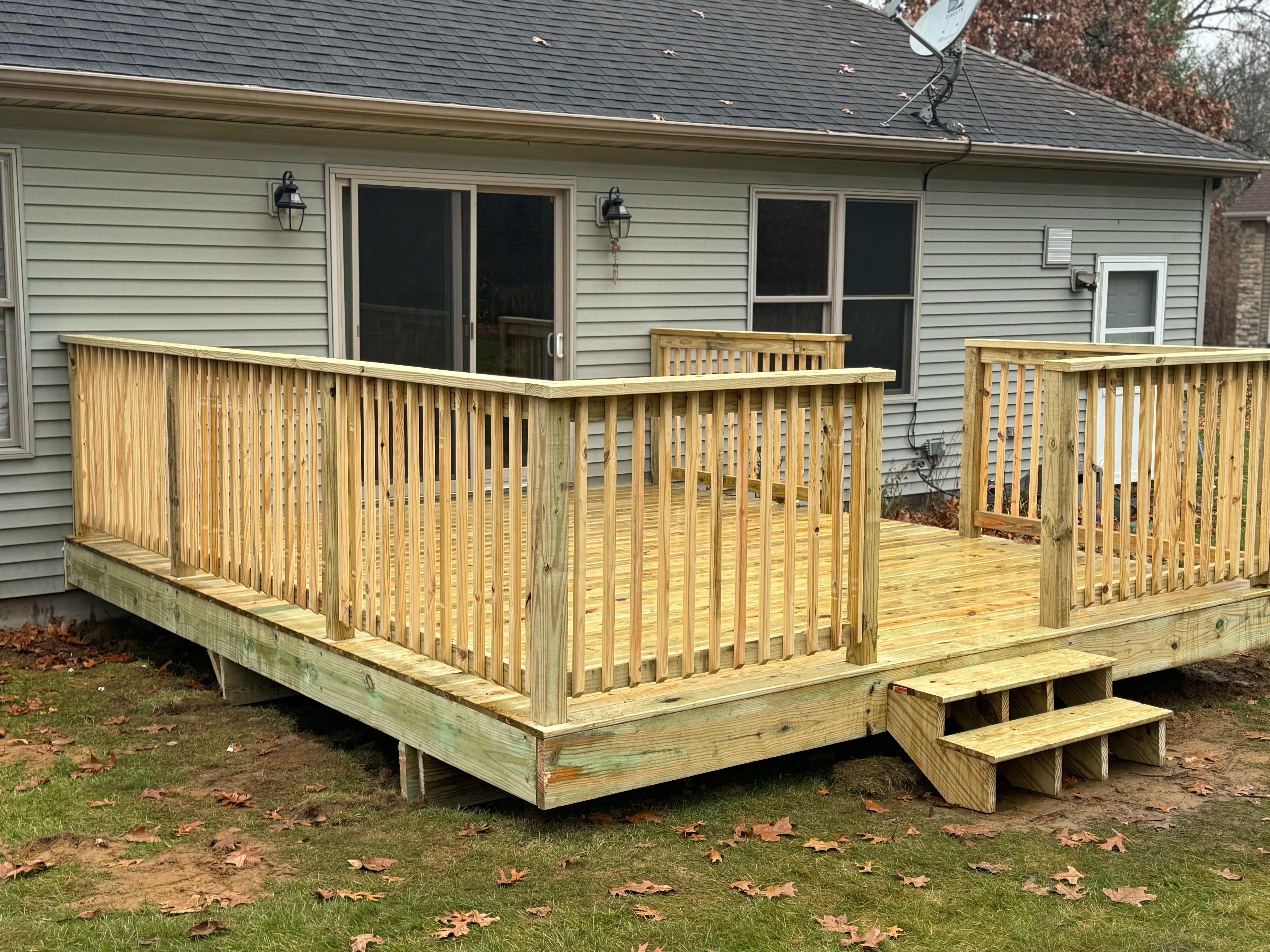 Exterior Renovations for Risner Construction in De Motte, IN